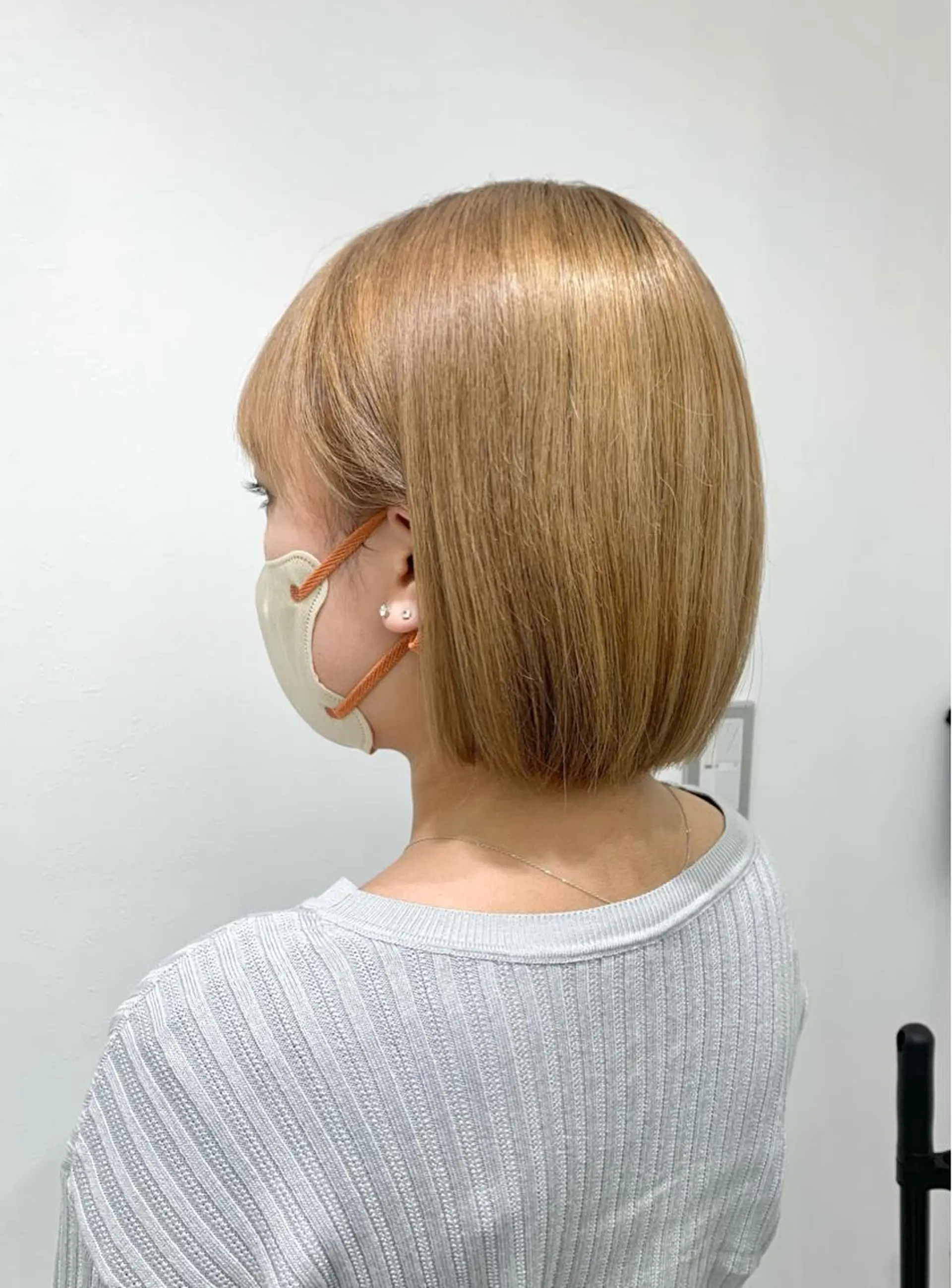 ショート カラー レイヤー ハイトーン 暖色⭐︎KANAKOのヘアスタイル