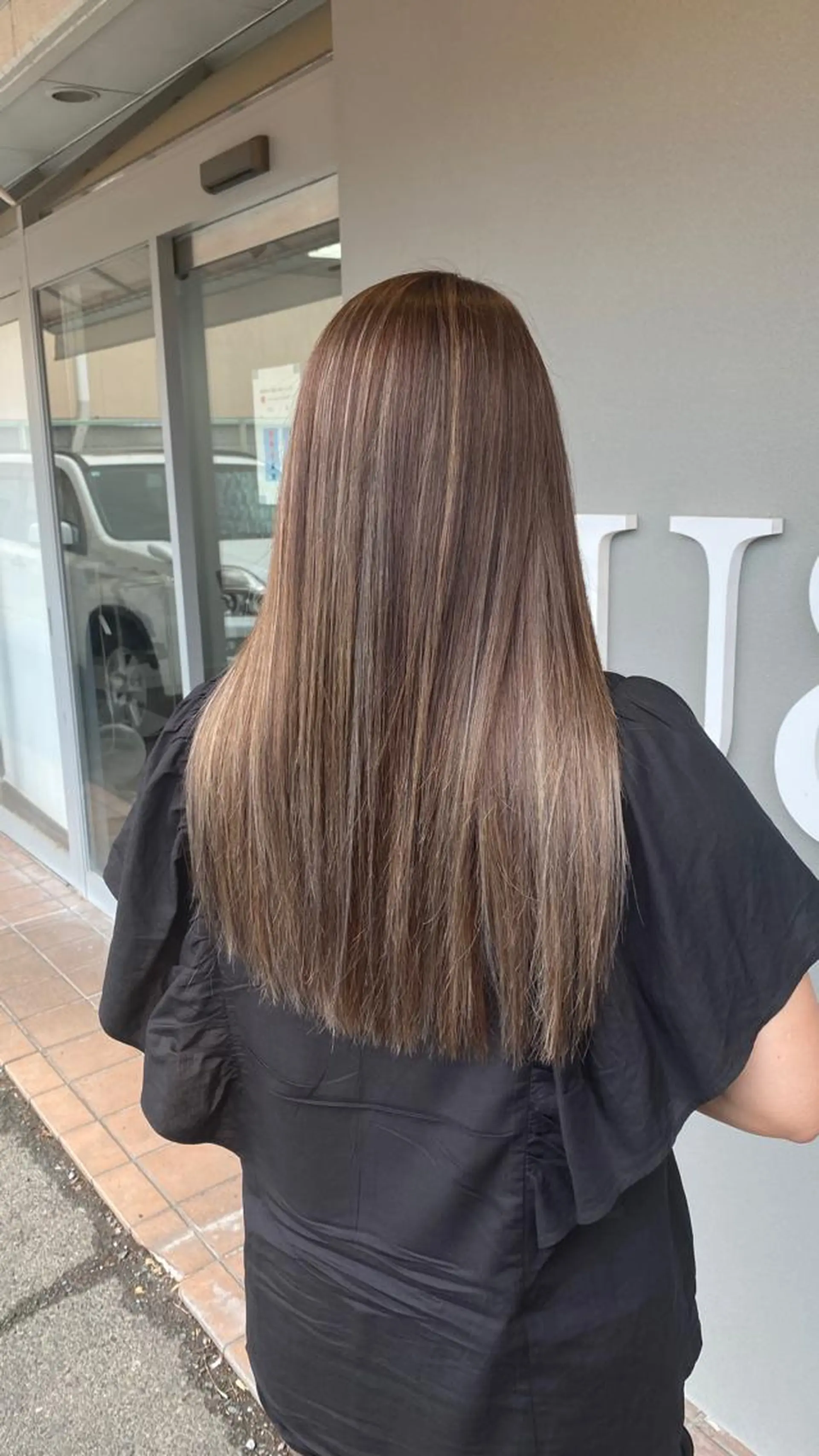 ロング 平田 広大のヘアスタイル