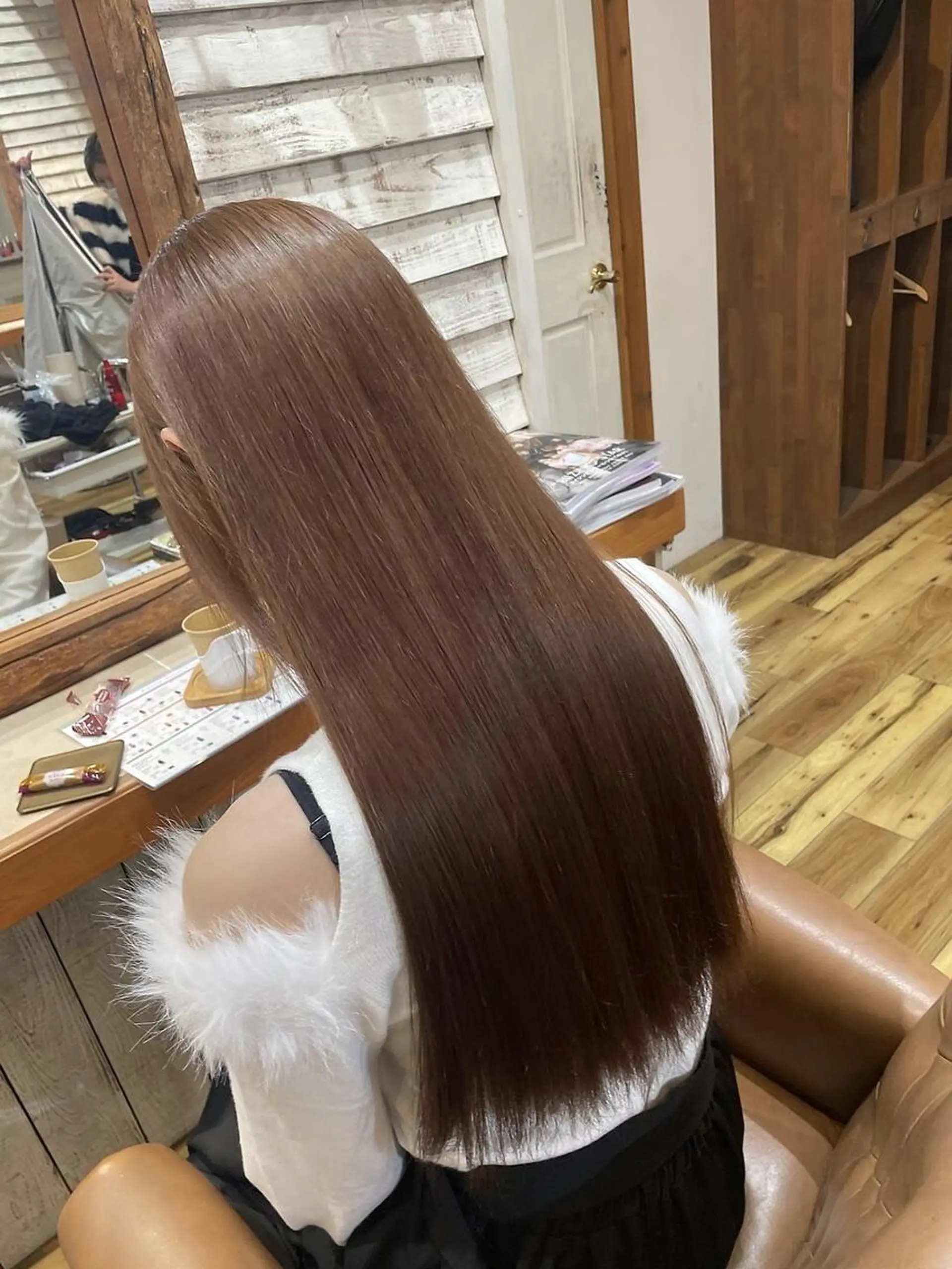 ロング カラー ブリーチ ダブルカラー ハイトーンカラー ブリーチなしカラー ボブ &.TIGRE KUMAMOTOのヘアスタイル