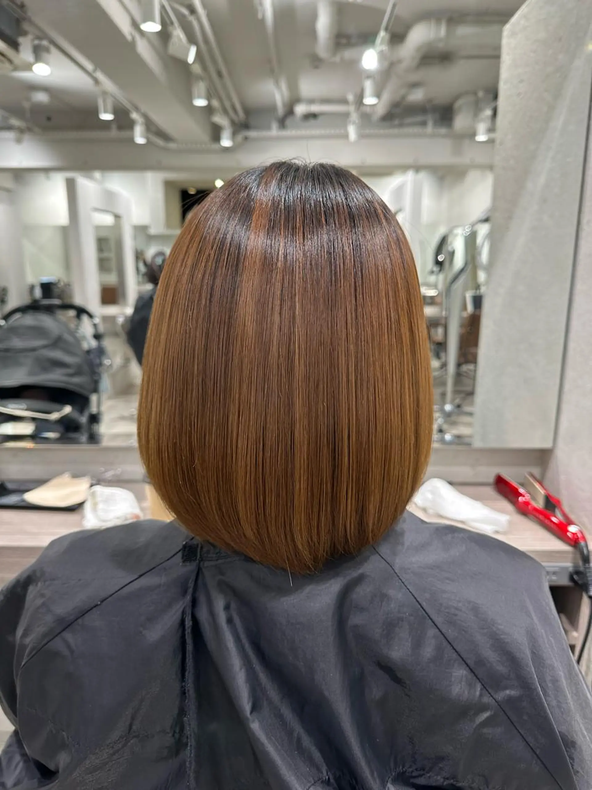 ショート トリートメント 大野 仁のヘアスタイル