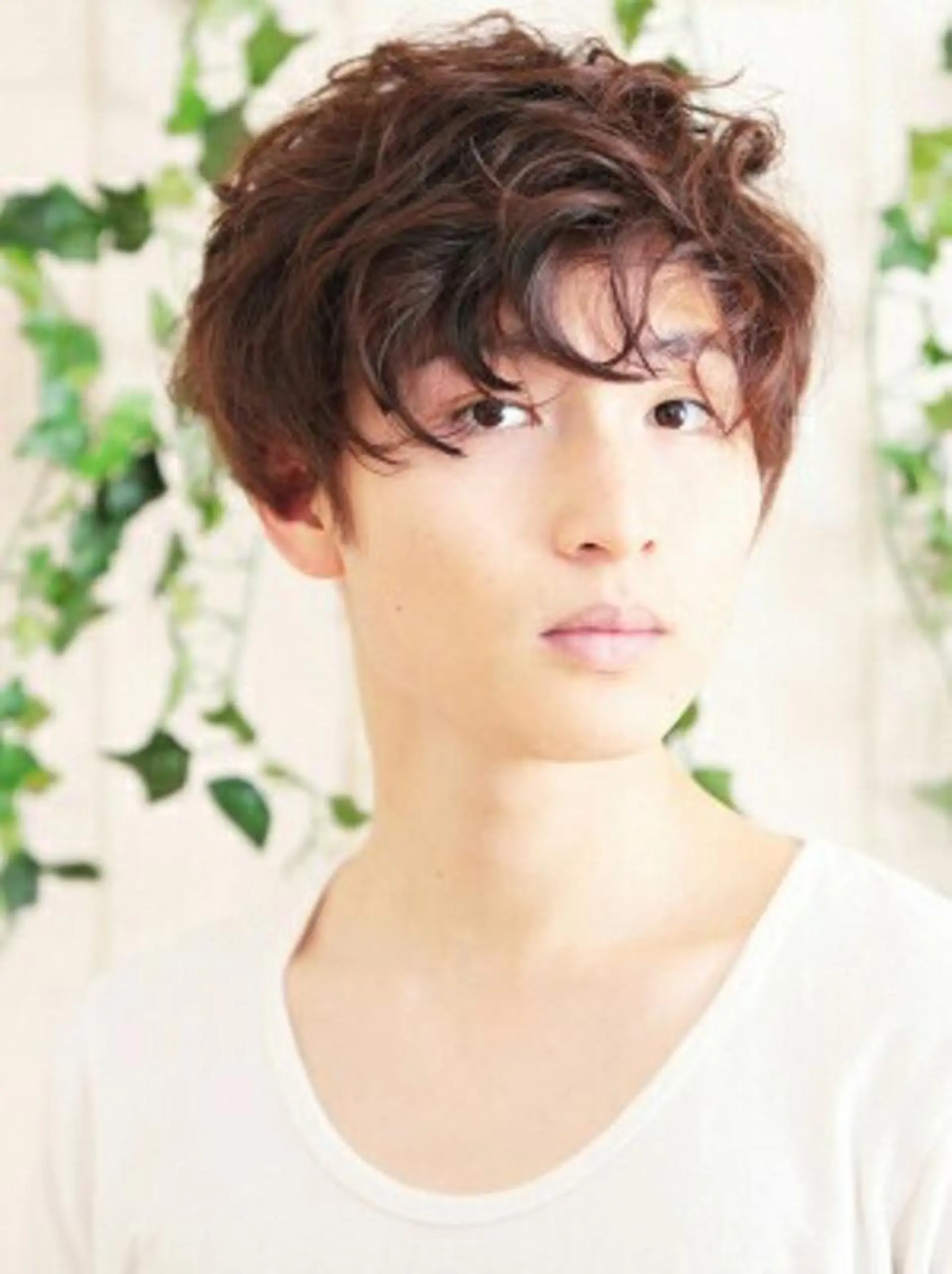 ミディアム メンズ カラー パーマ 髪質改善サロン✨OR ANGE⭐️STARのヘアスタイル