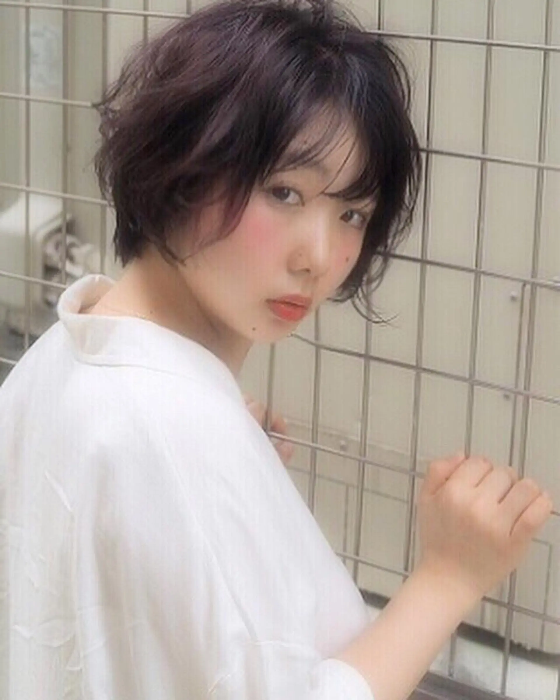 ショート パーマ ショートヘア カット トリートメント grand juteのヘアスタイル