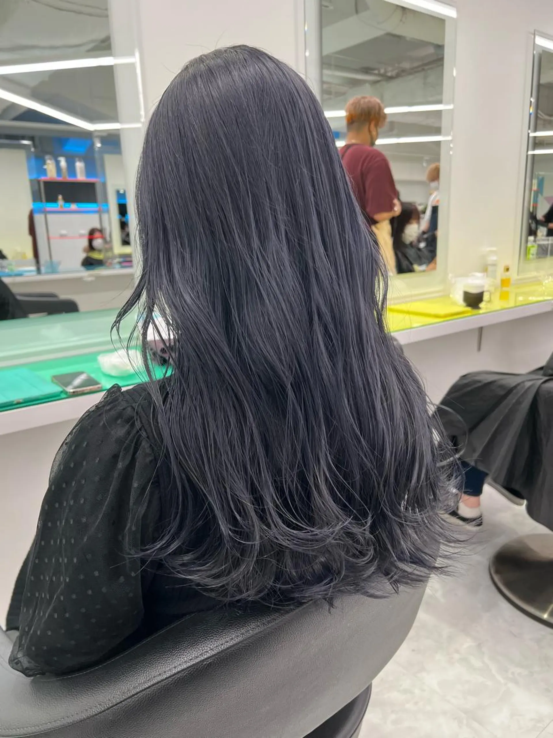 ロング カラー ヘアアレンジ ハッシュカット/レイ ヤーカットArataのヘアスタイル