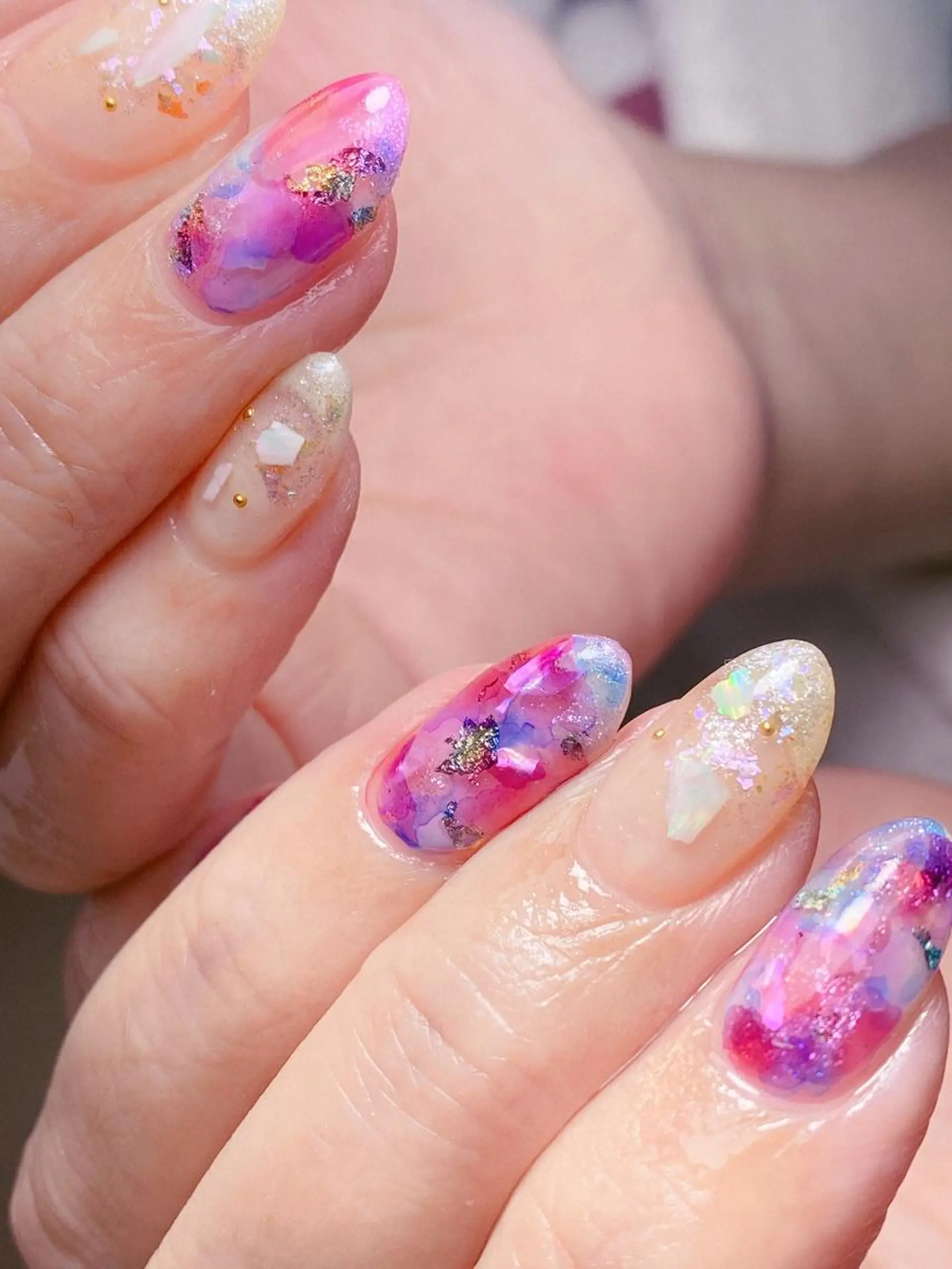 ネイル アートネイル 大人キレイ 𝑁𝑖𝑥𝑖𝑠のネイルデザイン