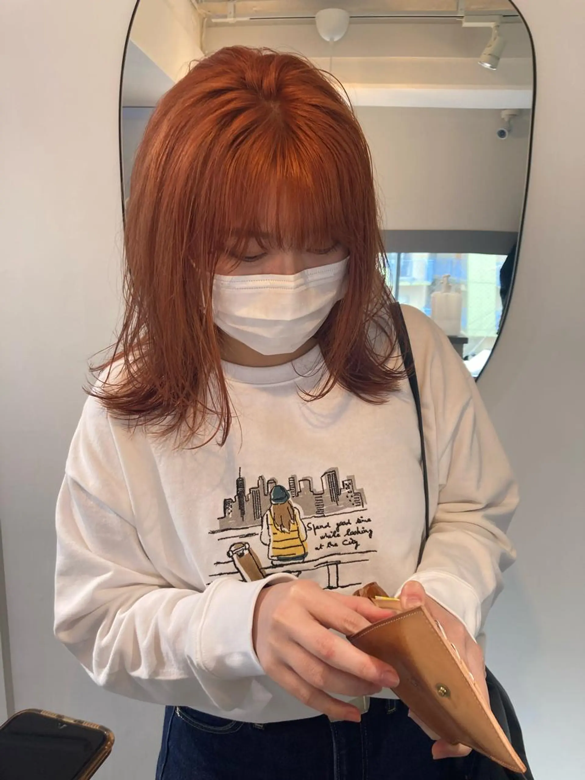 セミロング 佐伯 和佳のヘアスタイル