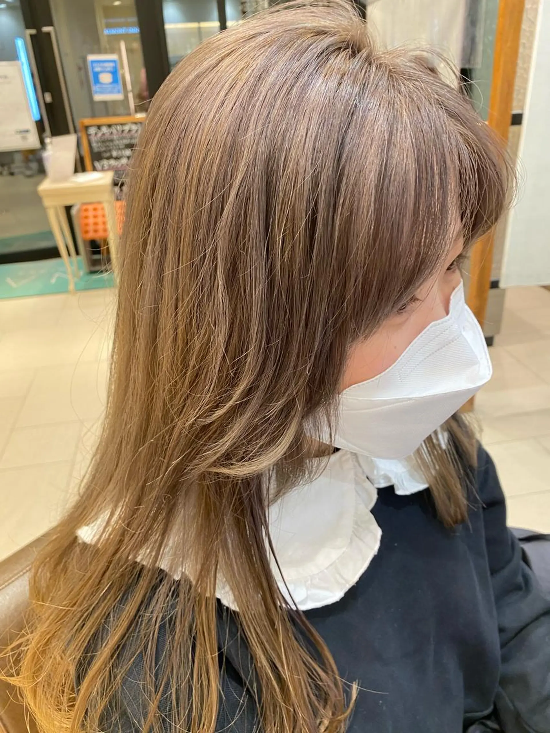ロング カラー 樋渡 侑希のヘアスタイル
