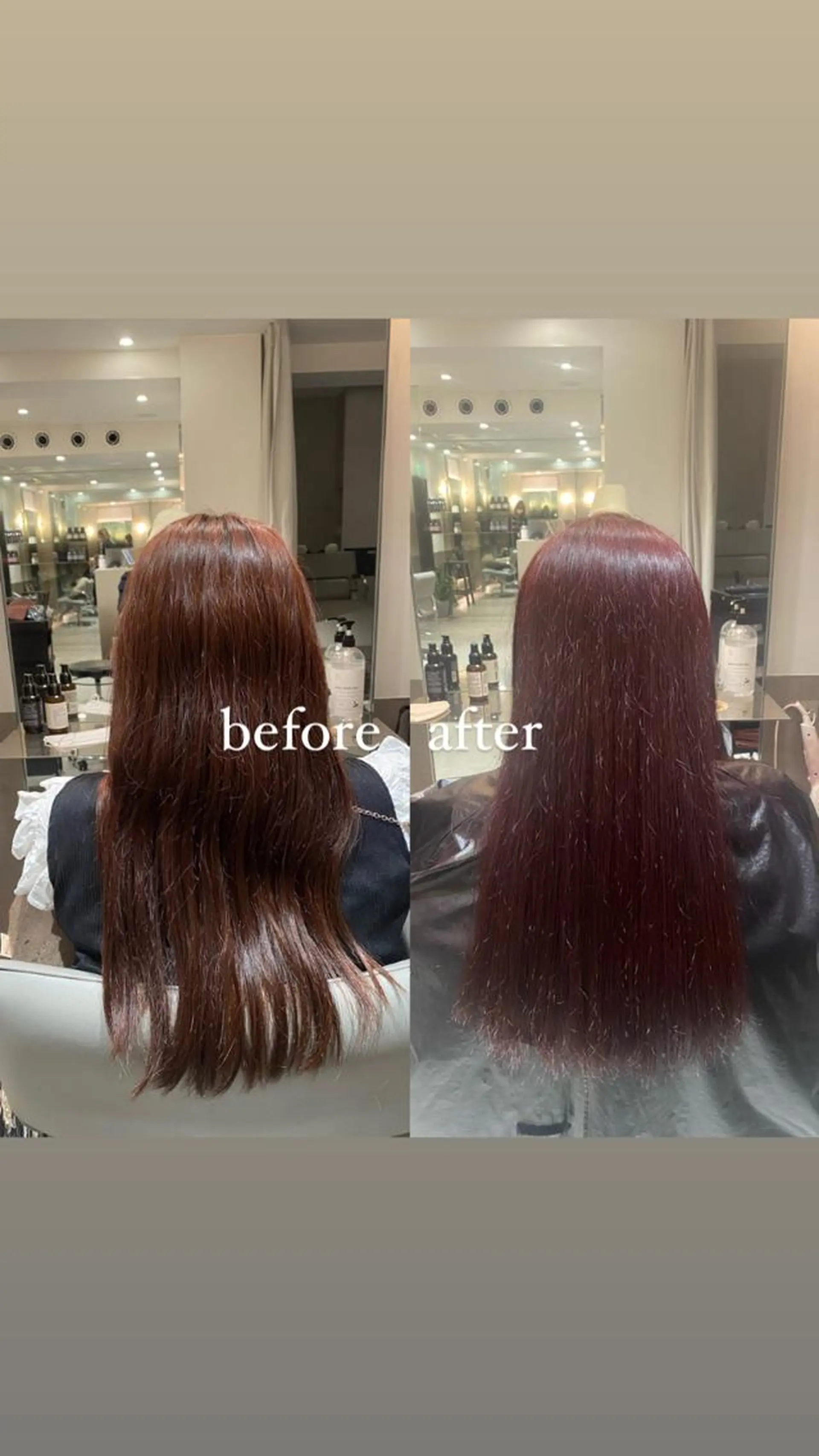 ロング カラー ミオ💎透ける暗髪 ショートカットのヘアスタイル