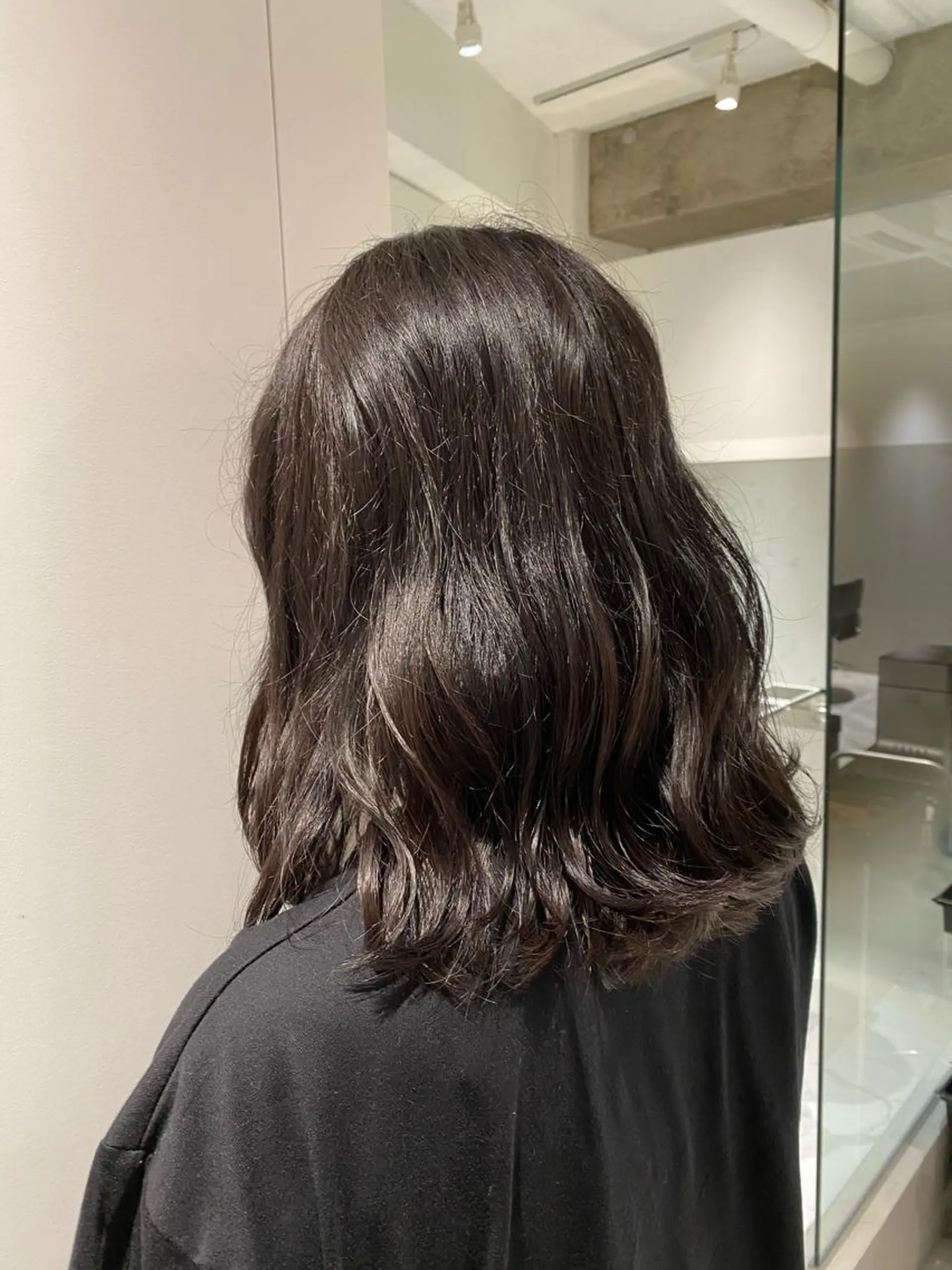 ミディアム カラー ナチュラル/韓国💎 haruka 💎のヘアスタイル