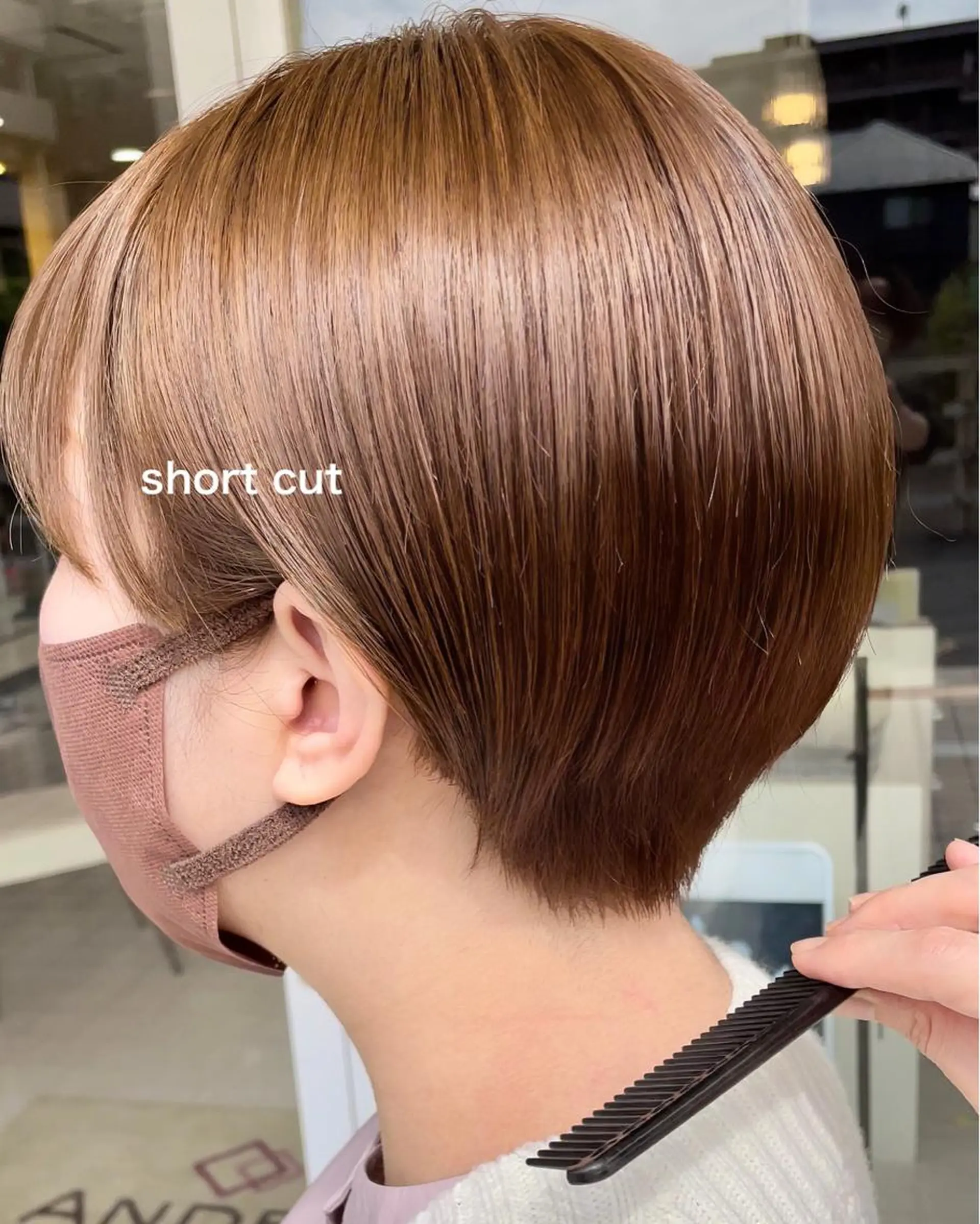 ショート ショートヘア カット ヘアカラー トリートメント 武田 清久のヘアスタイル