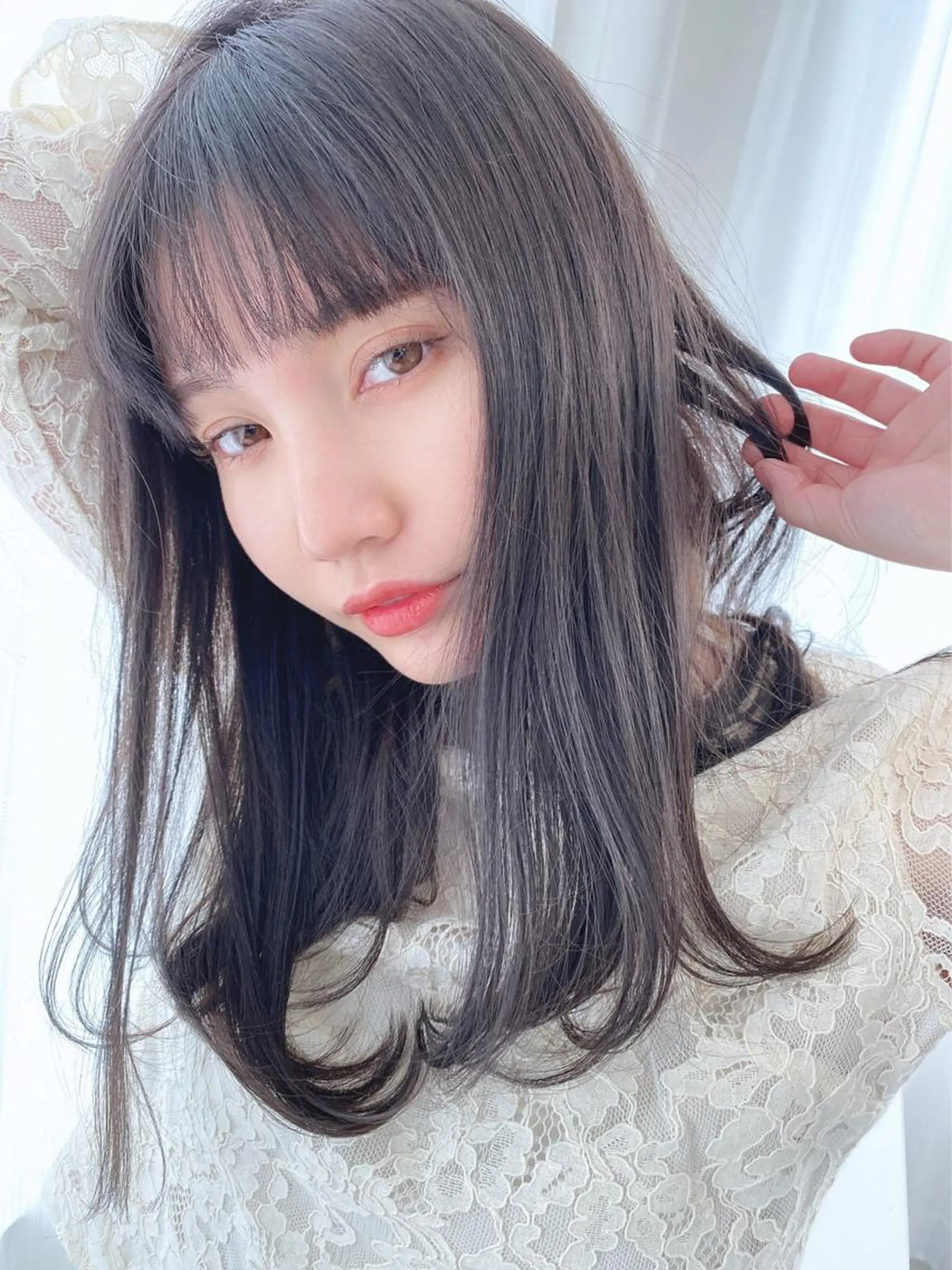 セミロング 渡邊 拓也のヘアスタイル