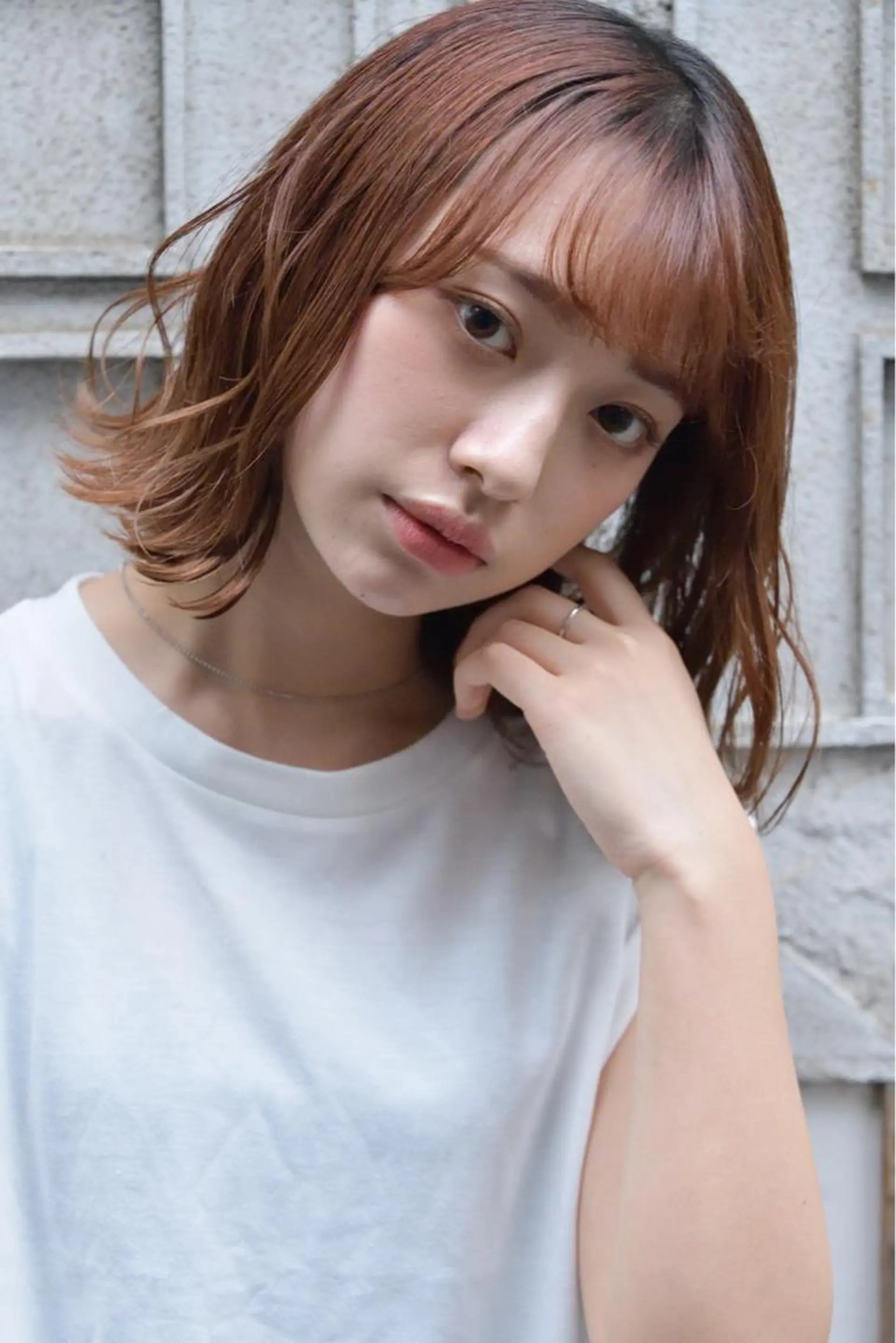 ミディアム 大久保寿高✨ なりたい色を叶える✨のヘアスタイル