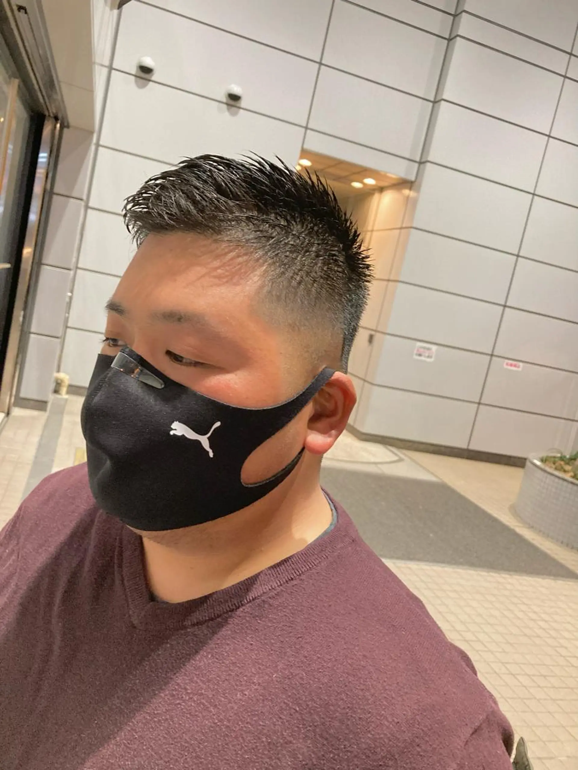 メンズ フェードカット スキンフェード カット SHAFT Ieiriのヘアスタイル