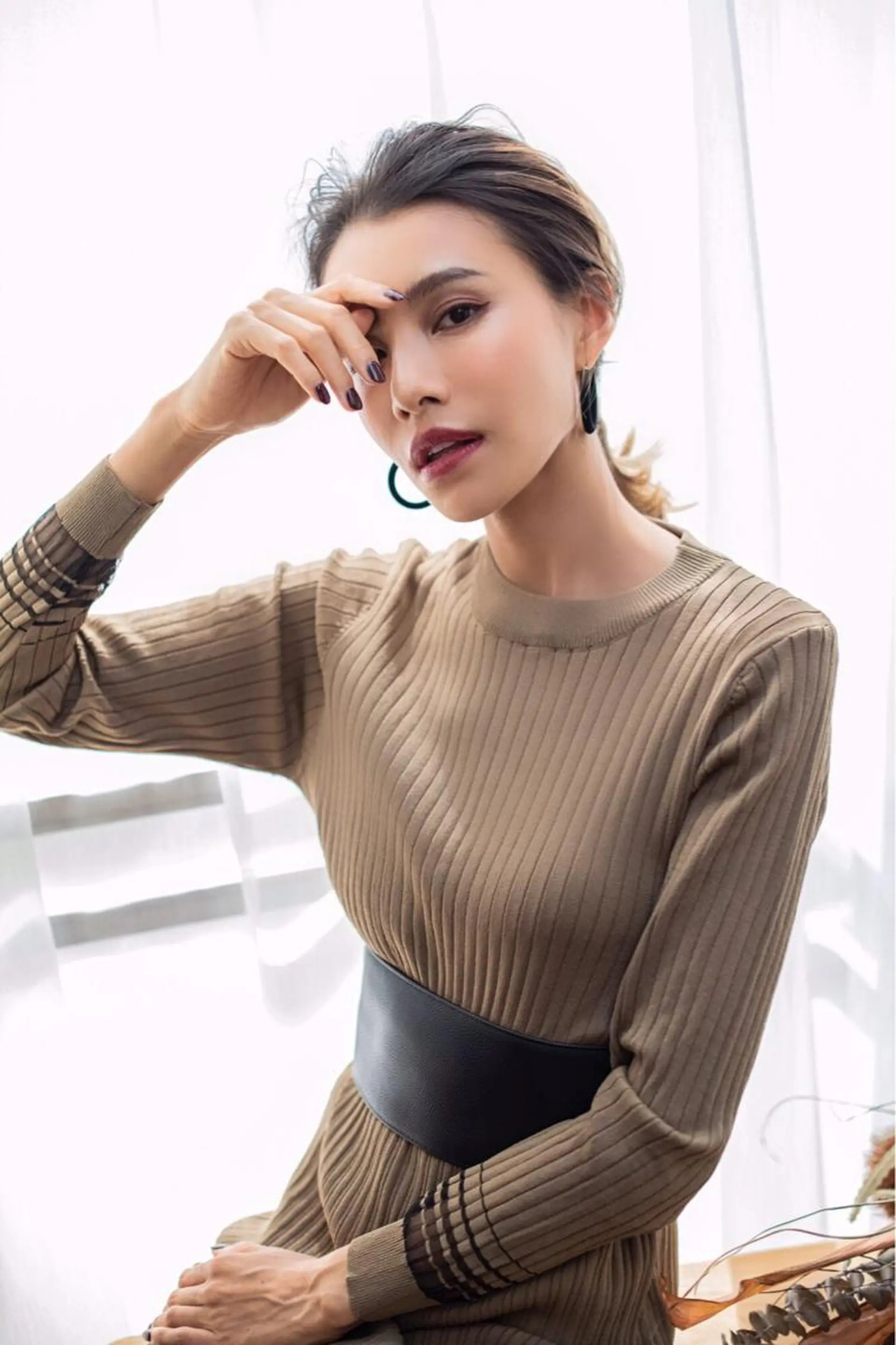 ミディアム ヘアアレンジ マツエク・マツパ hairmakeup Naohoの眉毛・アイブロウイメージ