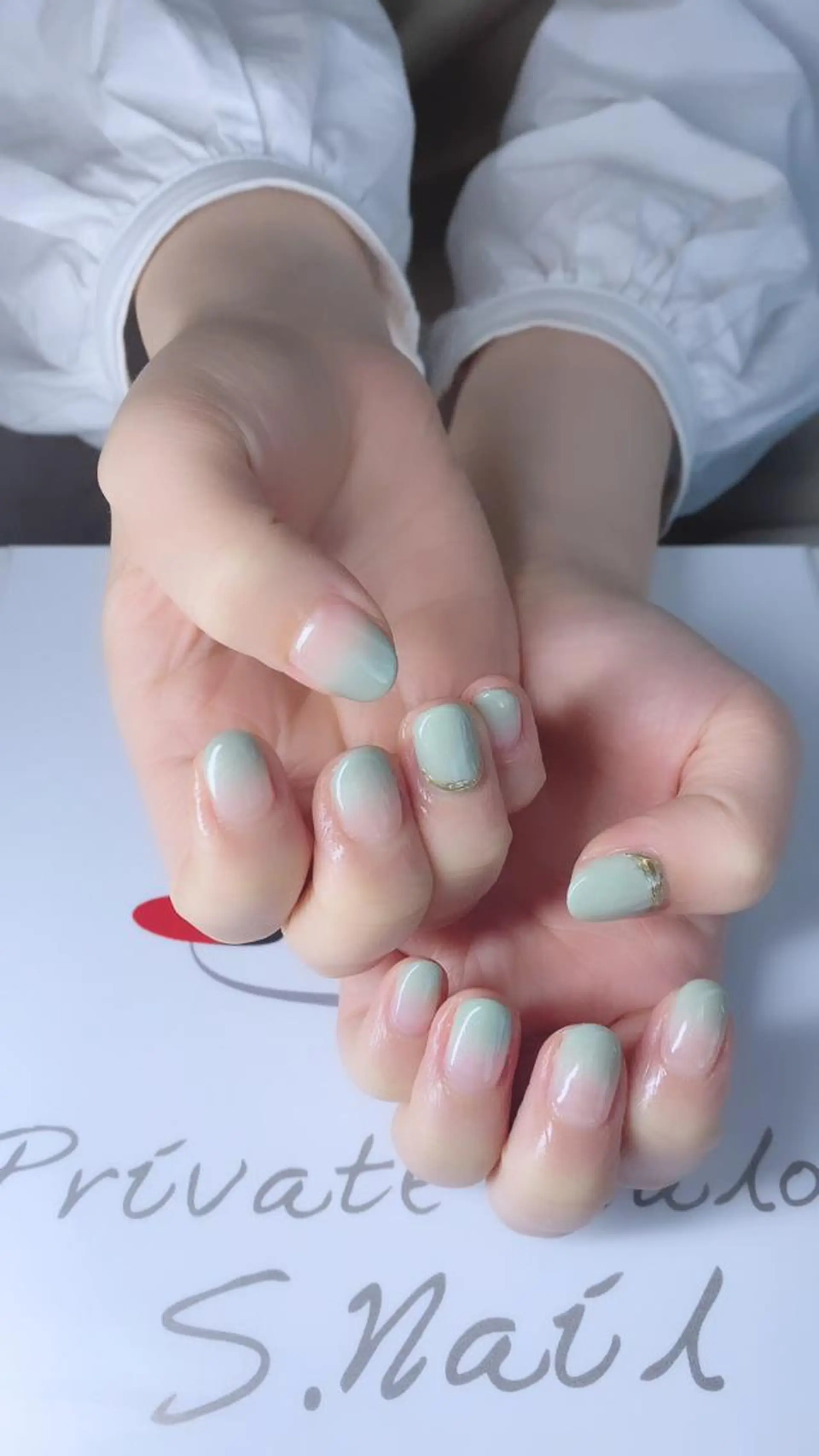 ネイル ハンドネイル 西大分S.Nail 𓏲⋆🪸.⋆⸜🫧のネイルデザイン