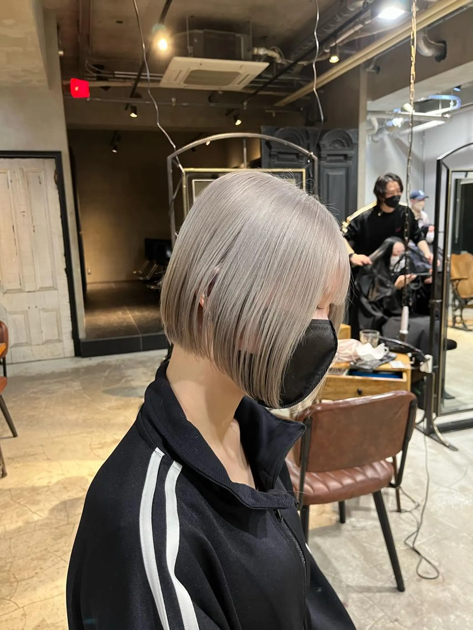 ショート カラー ハイトーンカラー ボブ ヘアカラー トリートメント ✨メンズスタイル✨ Daiのヘアスタイル