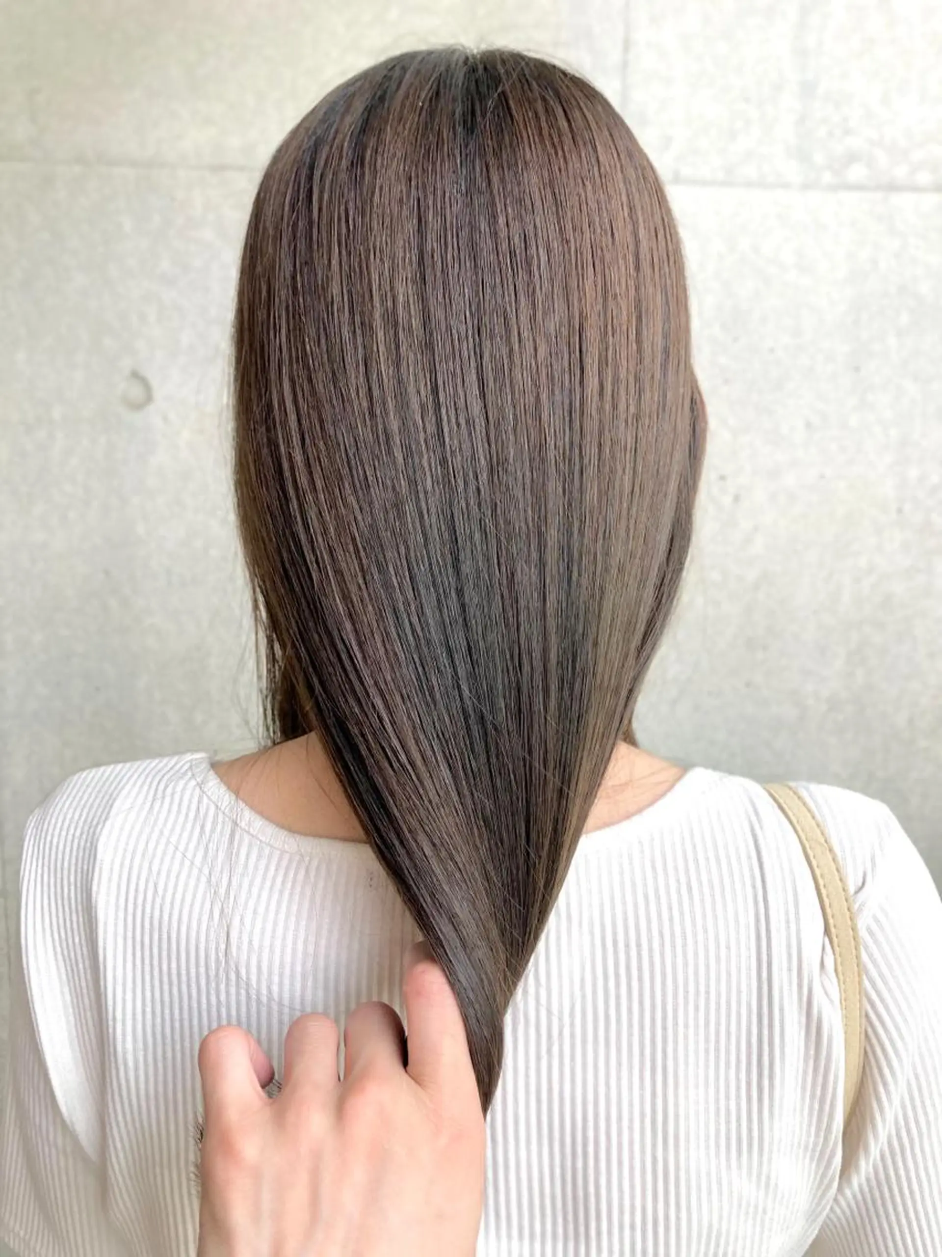 セミロング カラー ボブ& 髪質改善FUMIYAのヘアスタイル