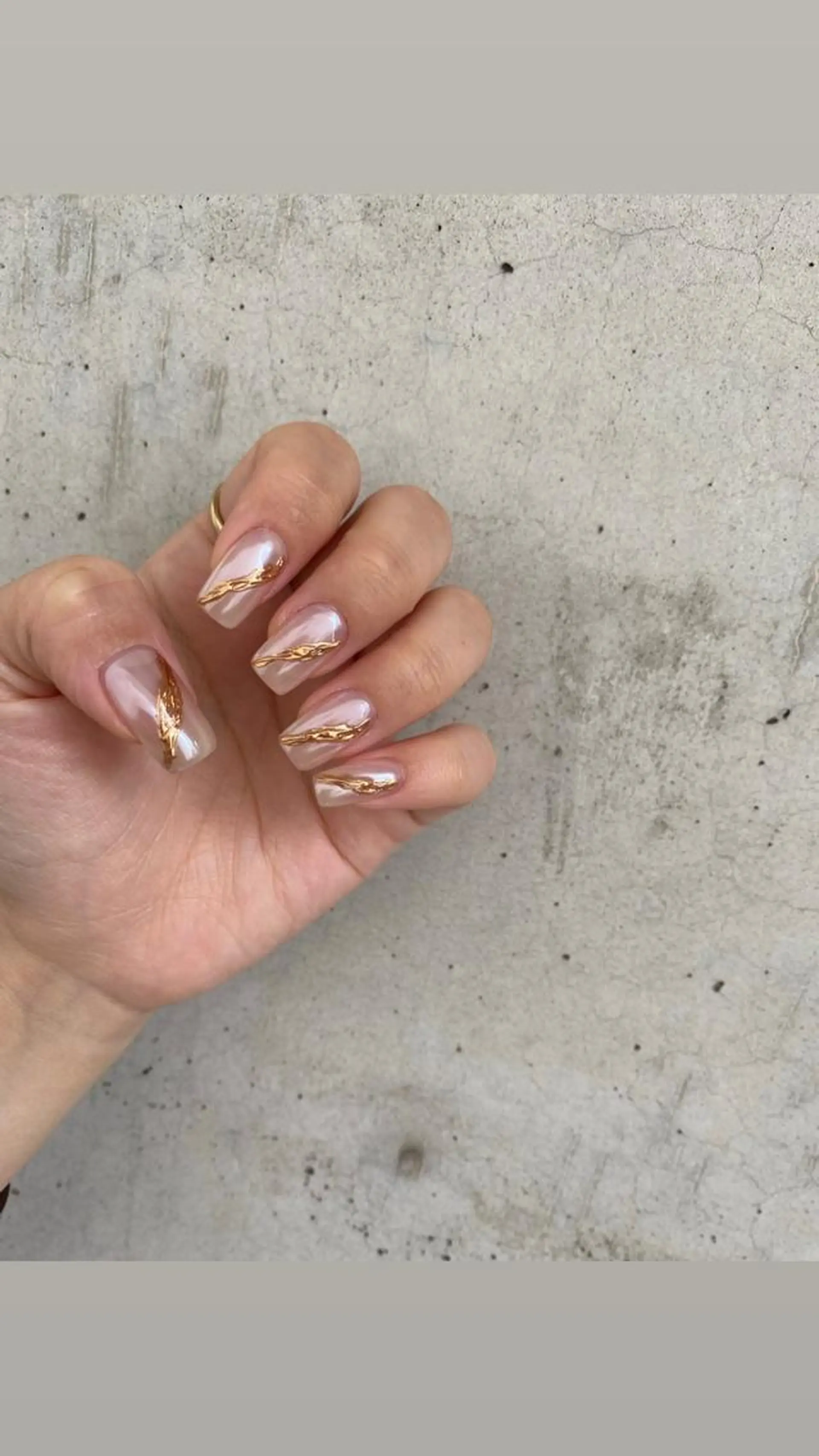 ネイル 持ち込み ニュアンスネイル Charme. NOBUKOのネイルデザイン