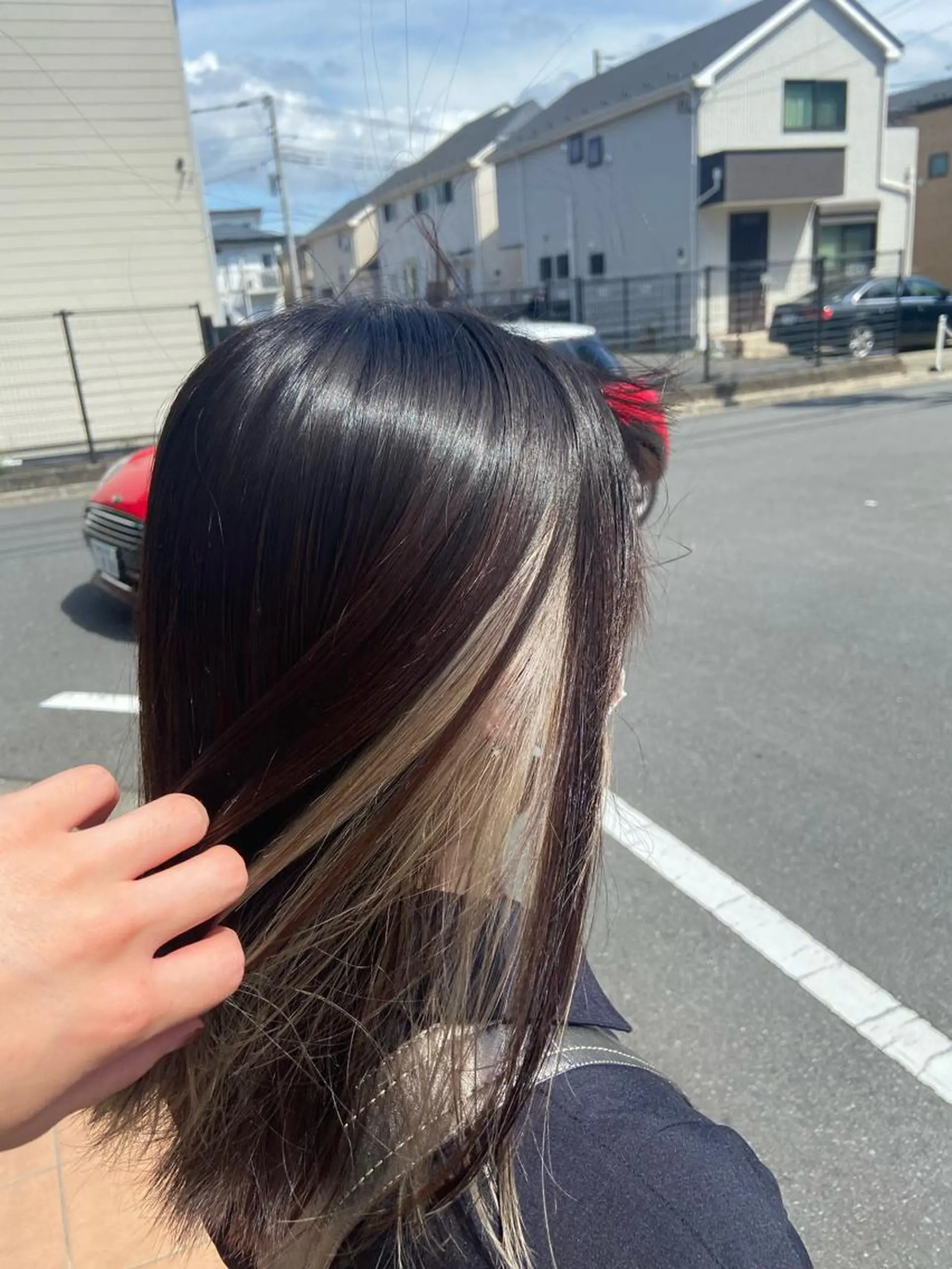 ミディアム カラー 🪼高評価🪼 💎柴崎の藤咲💎のヘアスタイル