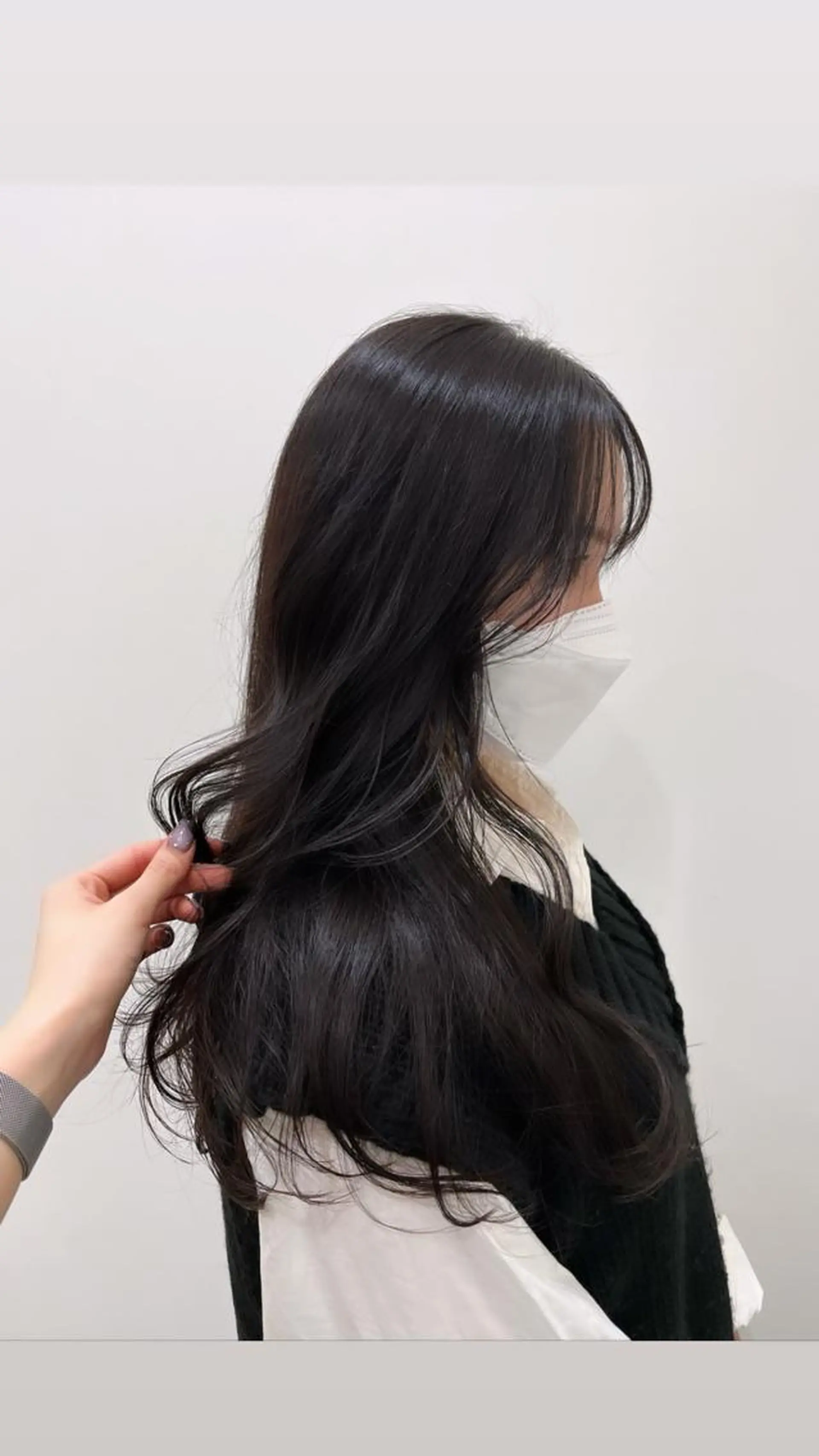 ロング カラー ヘアアレンジ 椿森 美瑠紅の眉毛・アイブロウイメージ