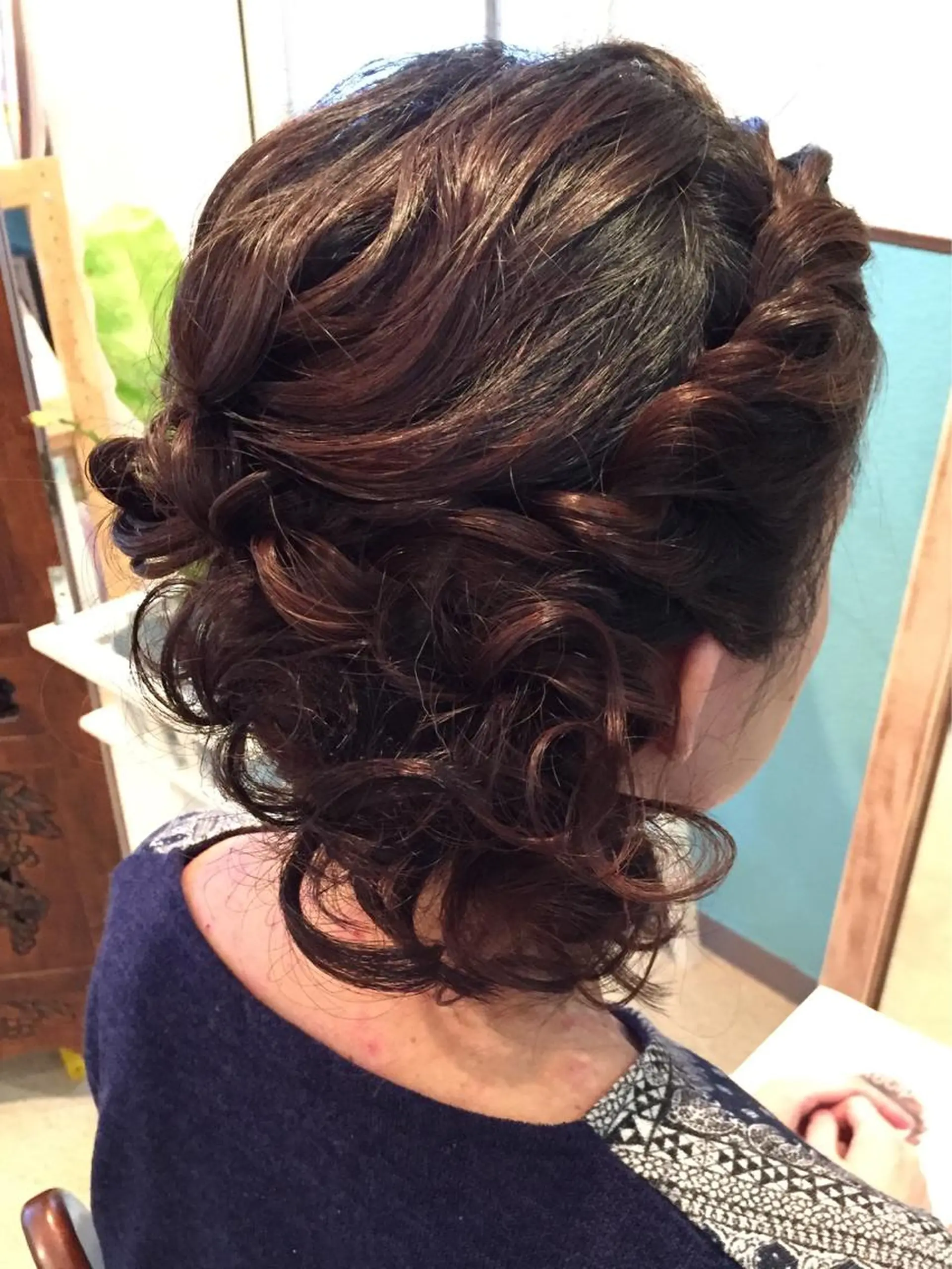 ショート ミディアム セミロング ロング カラー パーマ ヘアアレンジ 早朝✨ヘアセット 着付け/清水玲歌のヘアスタイル