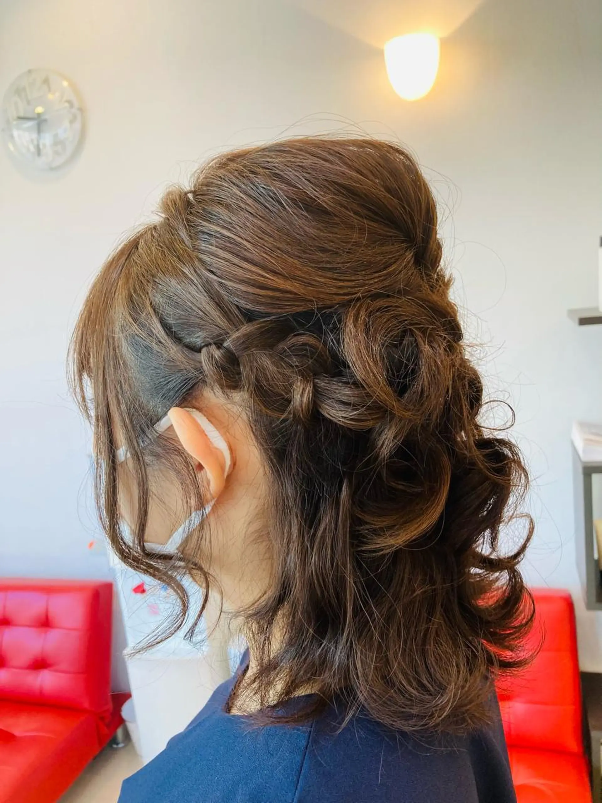 セミロング ヘアセット PazRood 山下のヘアスタイル