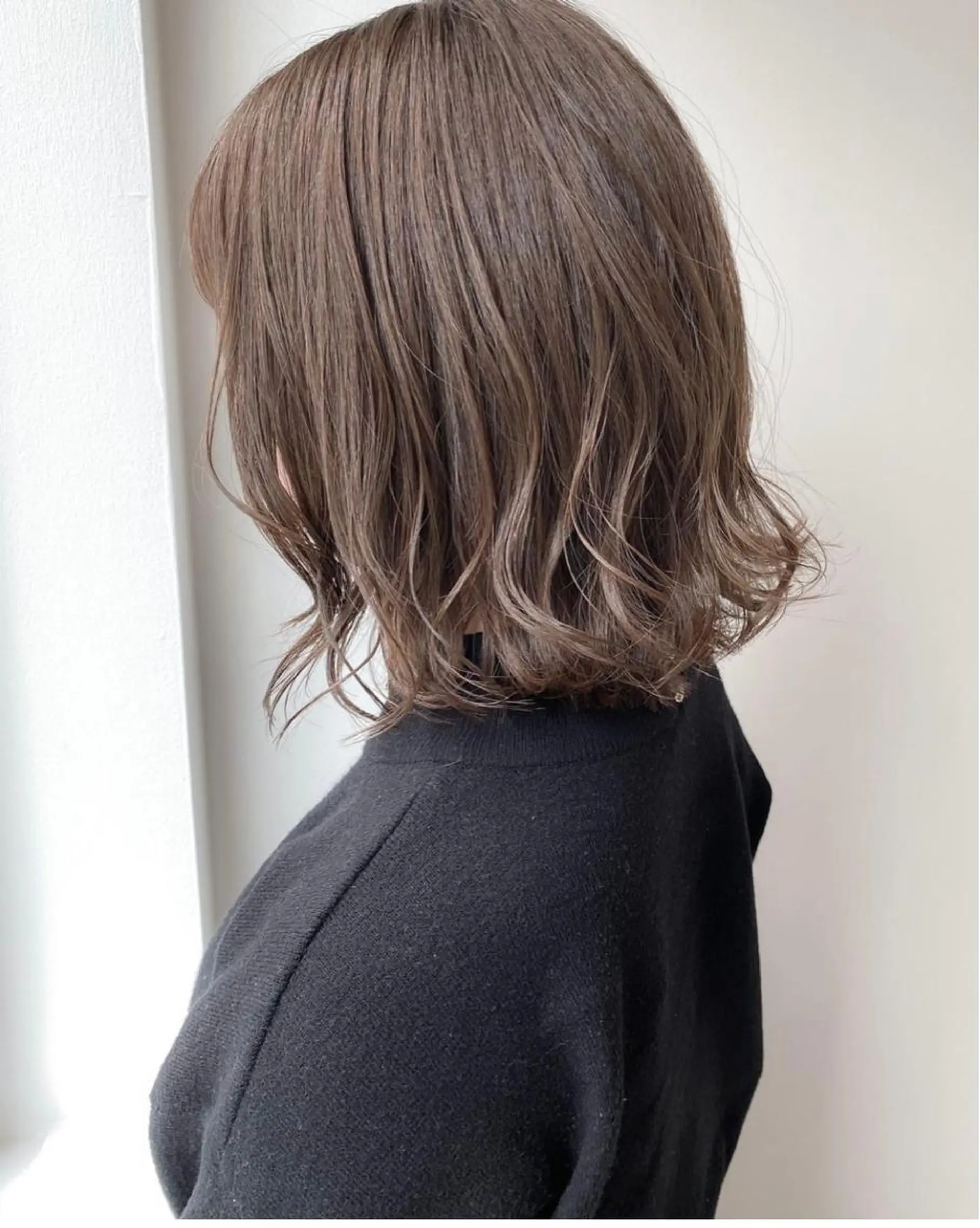 ミディアム パーマ ヘアアレンジ 河島 裕樹のヘアスタイル