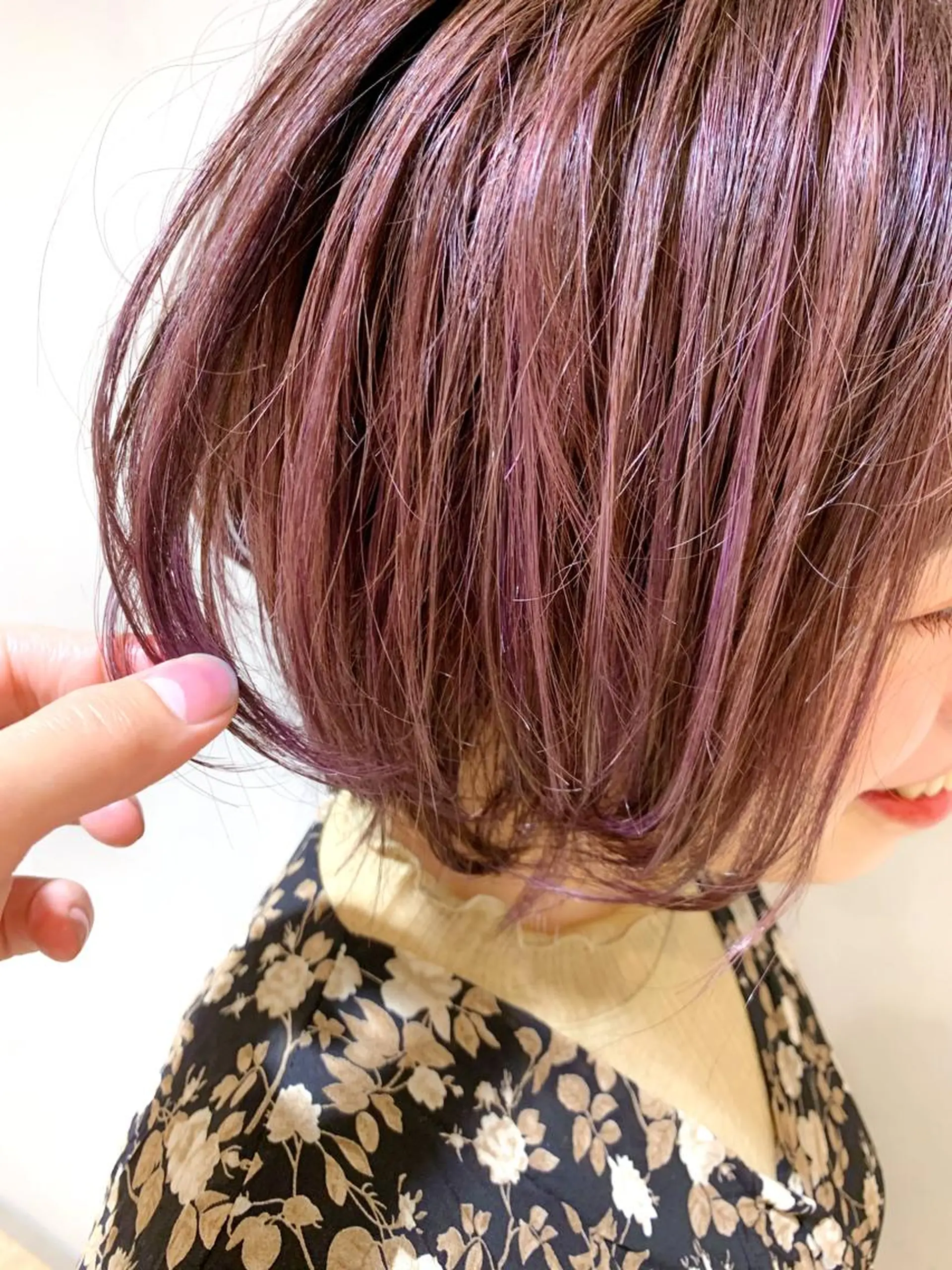 ショート カラー ショートボブ ハイライトカラー ボブ ハイライト ショートヘア 吉祥寺小顔×ショート 🍋宮本大輔🍋のヘアスタイル