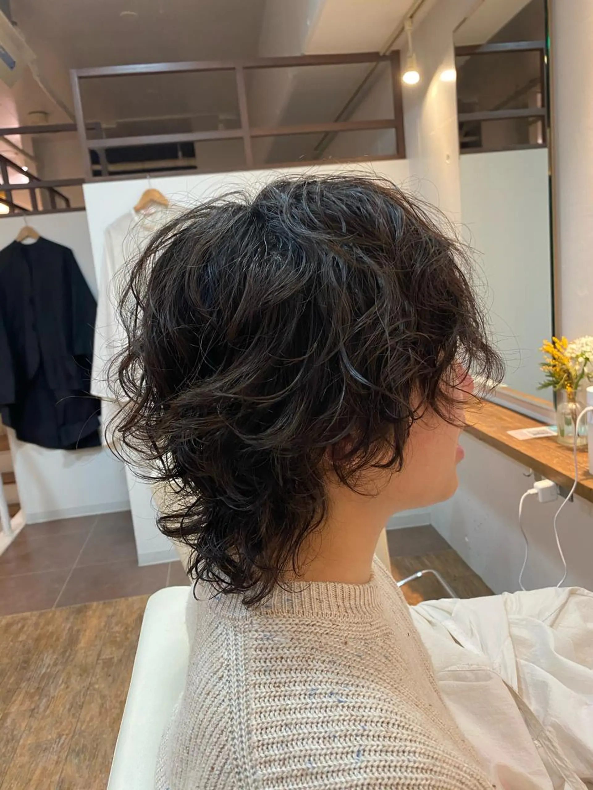 ミディアム パーマ メンズ ミディアムパーマ メンズパーマ カット パーマ 小山功陽 /メンズスタイルのヘアスタイル