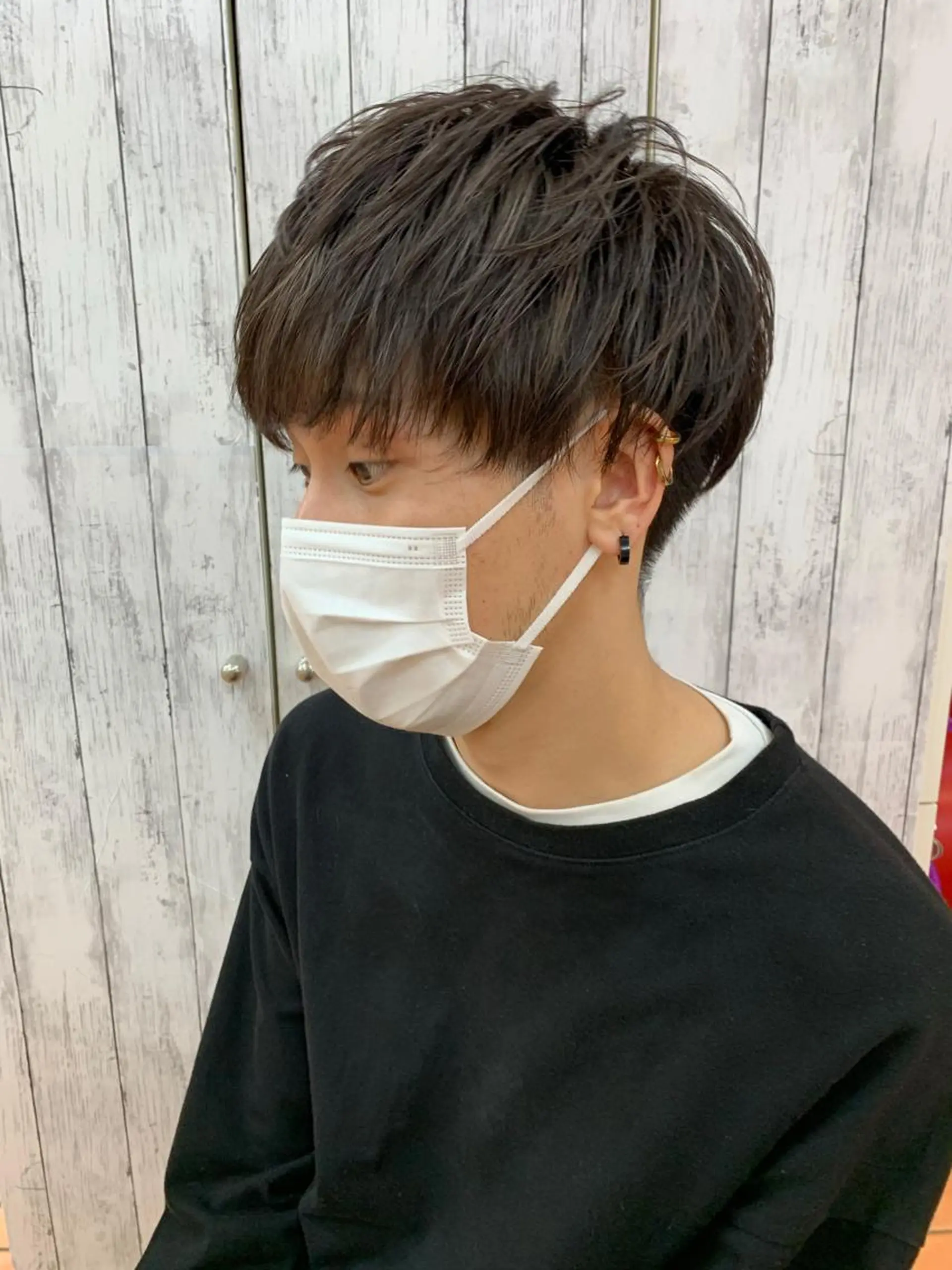 ショート カラー ハイライトカラー ハイライト ショートヘア ayaka 大宮のヘアスタイル