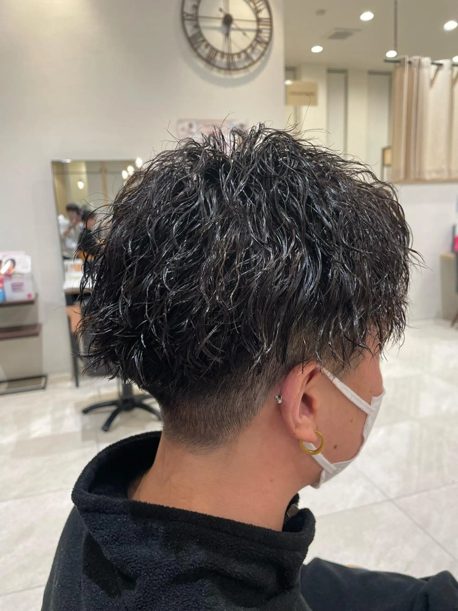 パーマ メンズ カット パーマ ルクール東三条店 佐藤のヘアスタイル