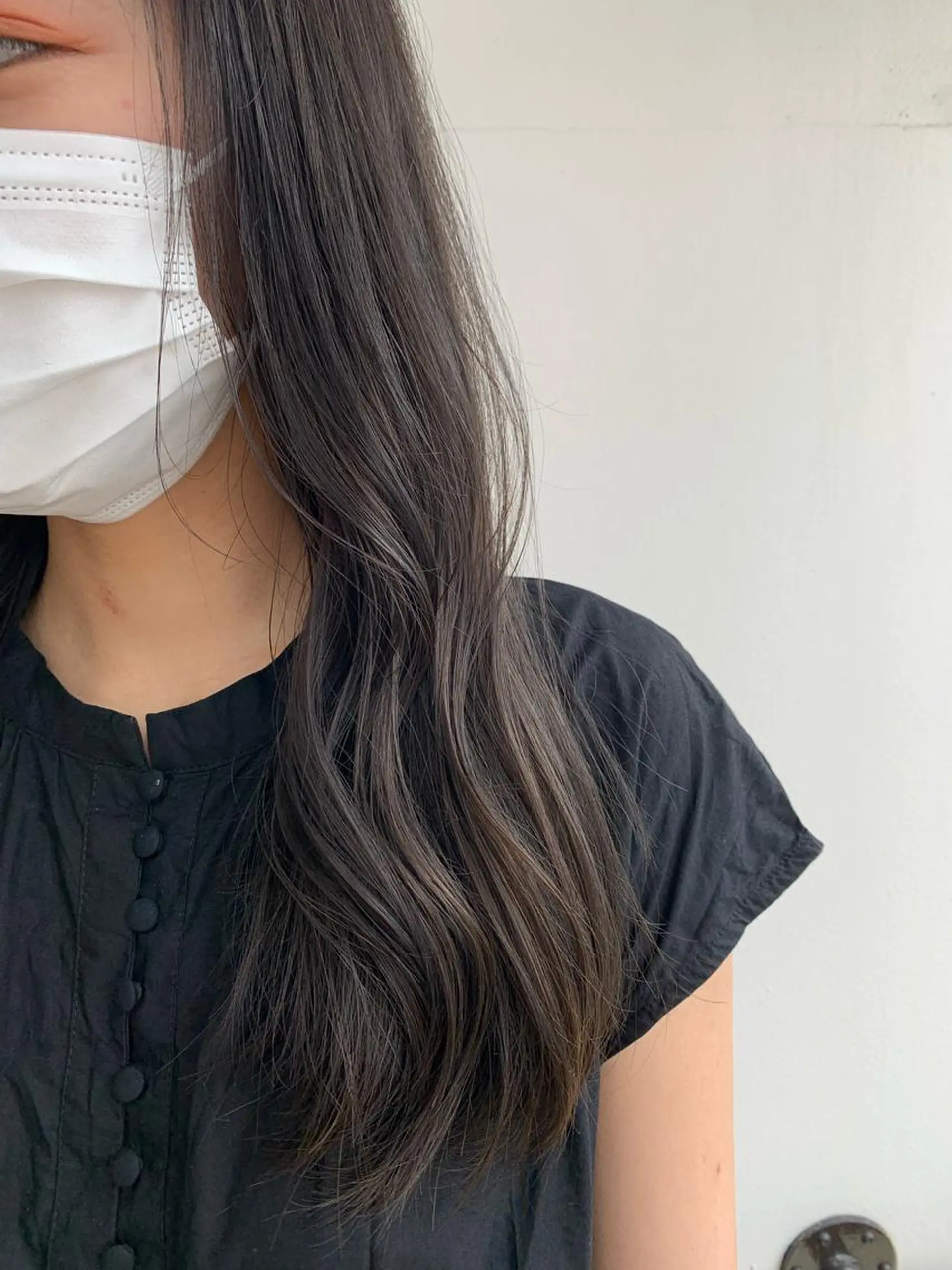 セミロング カラー グレージュ Emma ecole所属・Emma ecole /栄/RIOのヘアスタイル