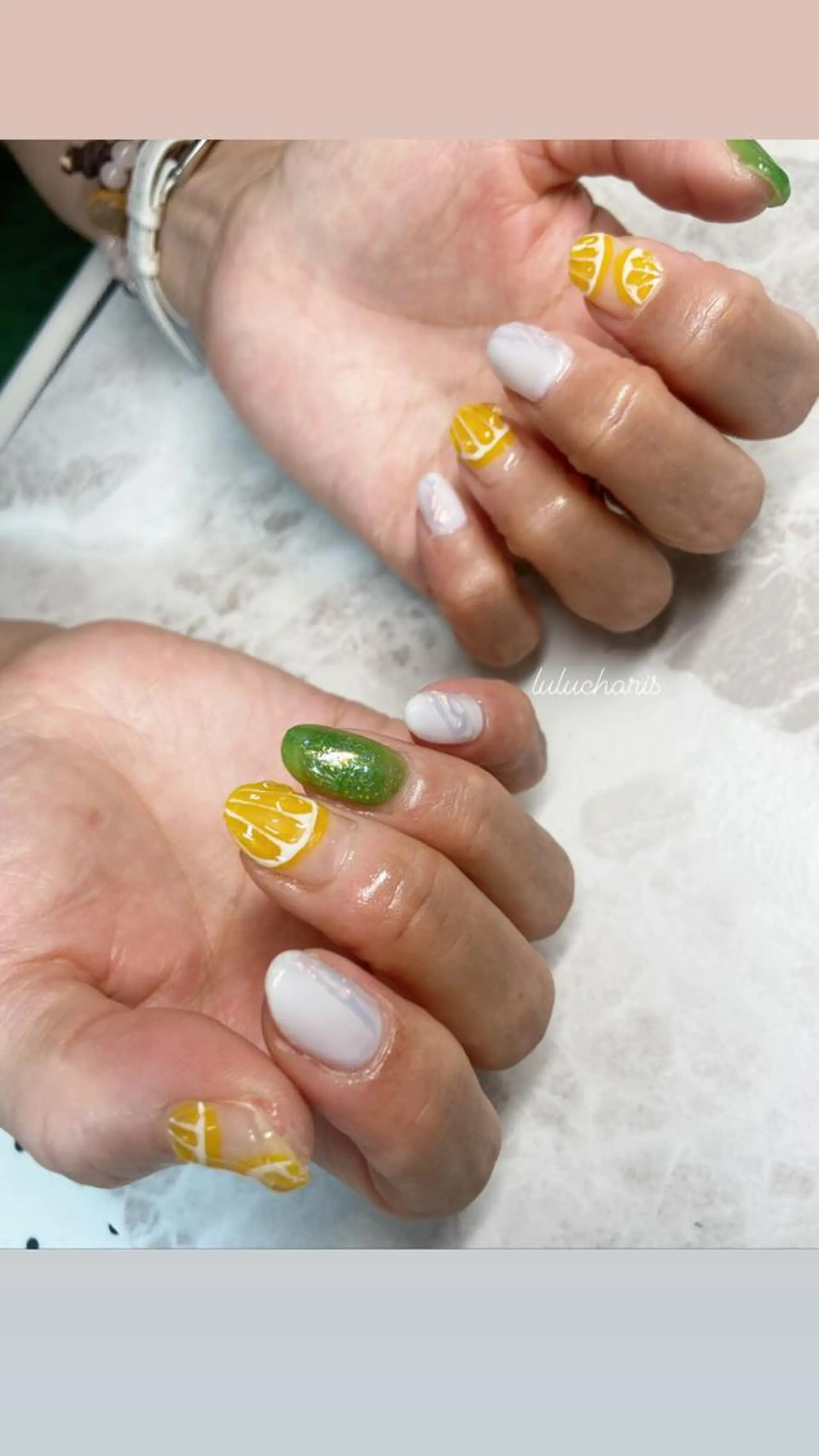 ネイル 持ち込み lulucharis nailのネイルデザイン