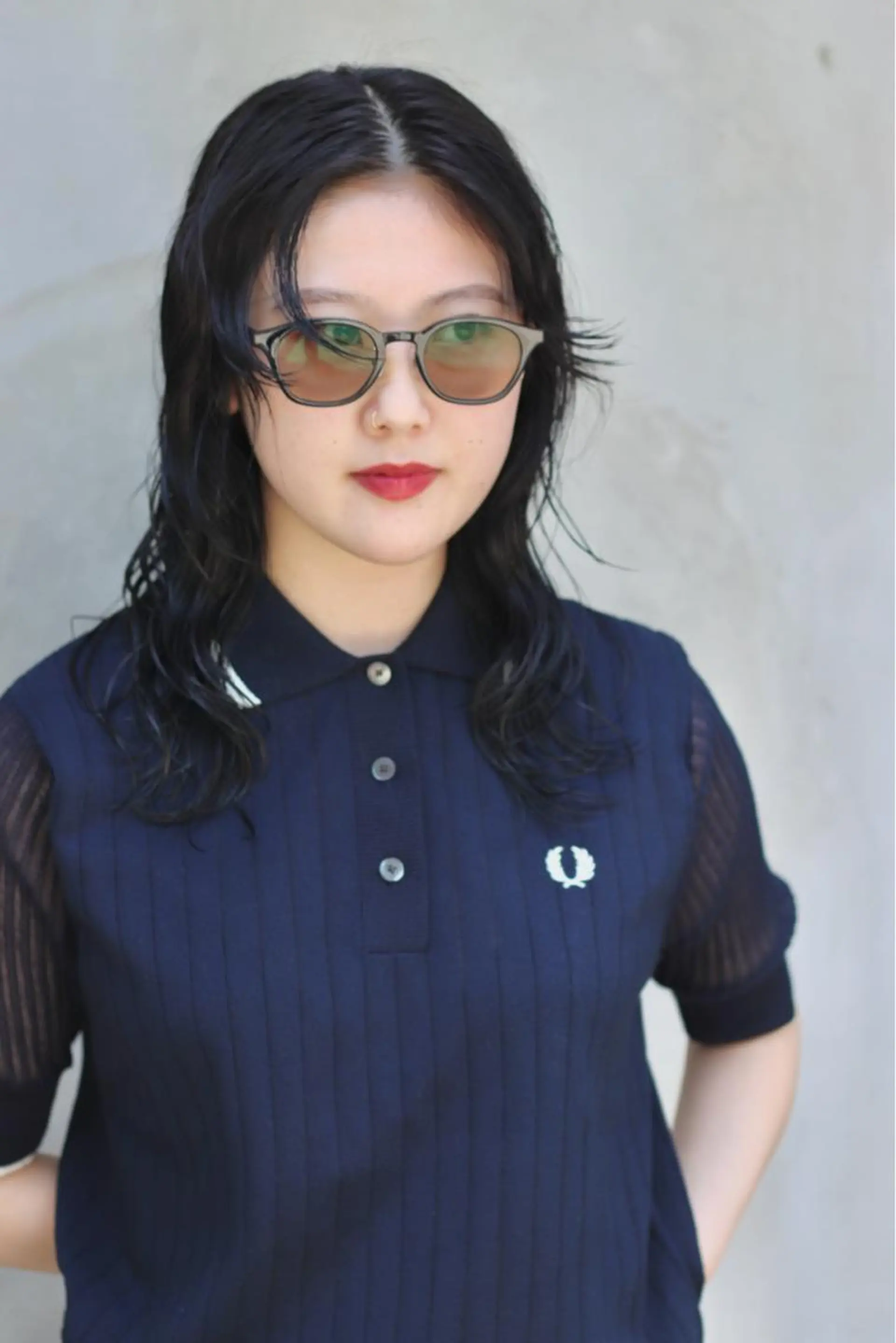 ミディアム パーマ joh/メンズ/ ブリーチ/矢場町のヘアスタイル