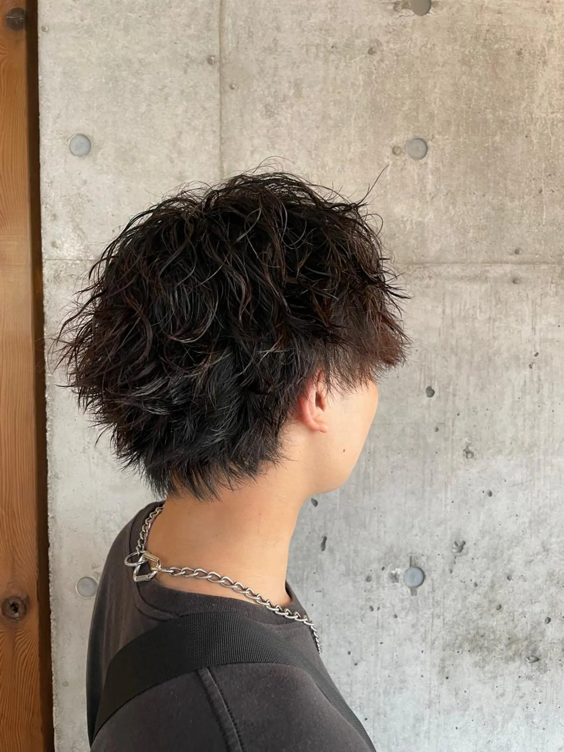 ショート パーマ メンズ カット パーマ トリートメント 🔥メンズ特化パーマ 🦖増田弘明🦖のヘアスタイル