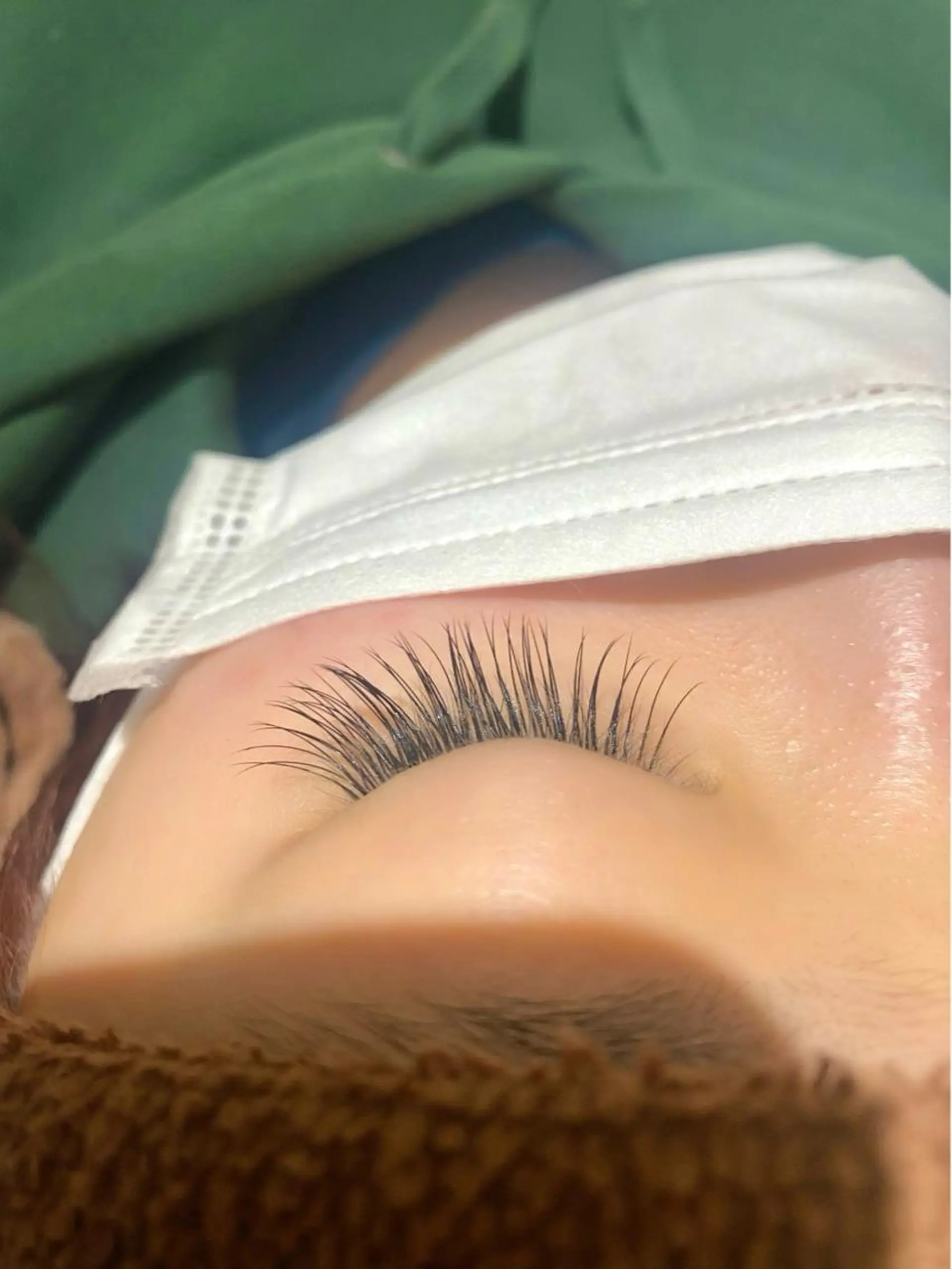 マツエク・マツパ 目尻長め マツエク さとう なつみのマツエク・マツパデザイン