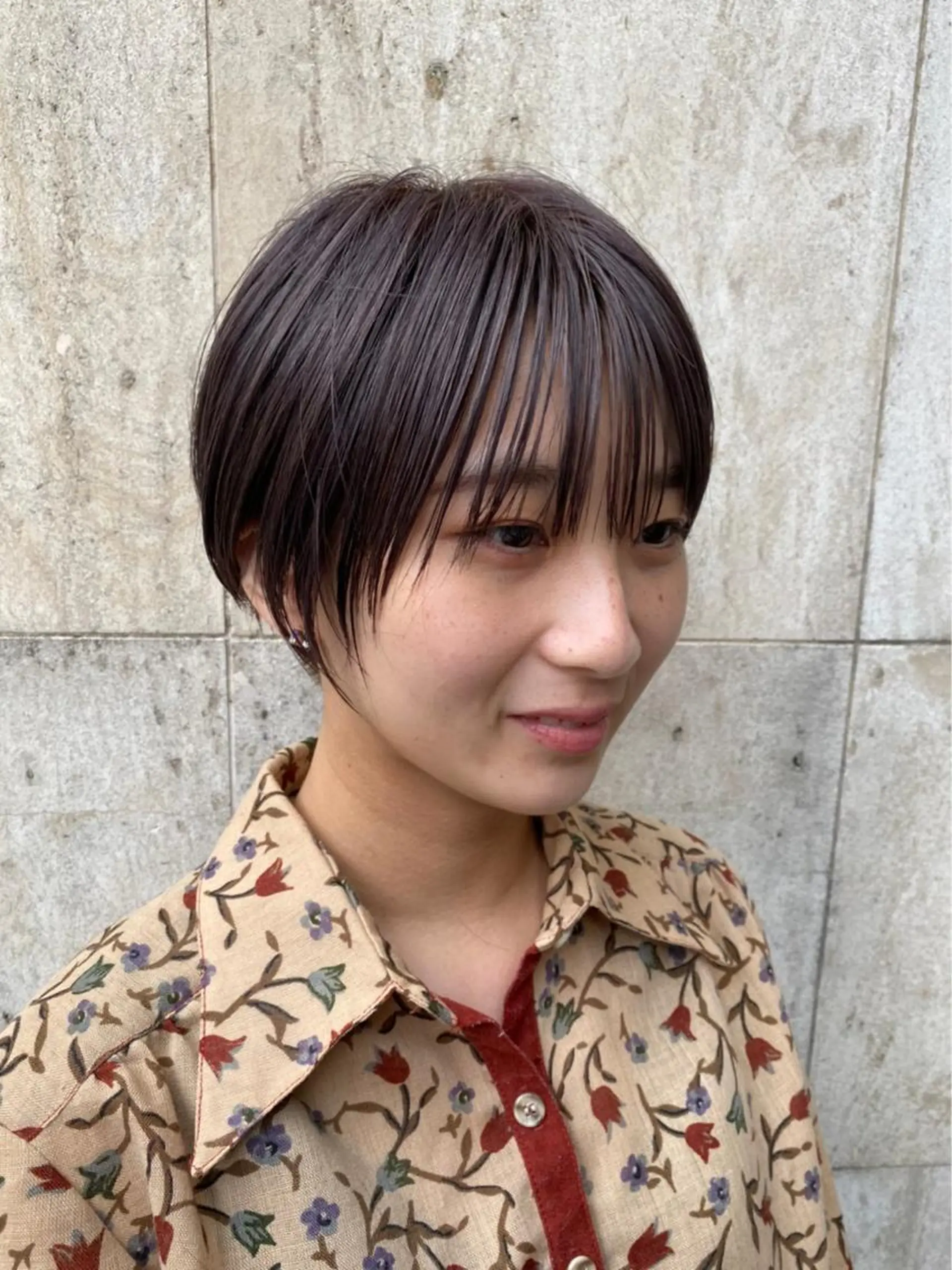 ショート カット ヘアカラー トリートメント 高橋 一矢のヘアスタイル