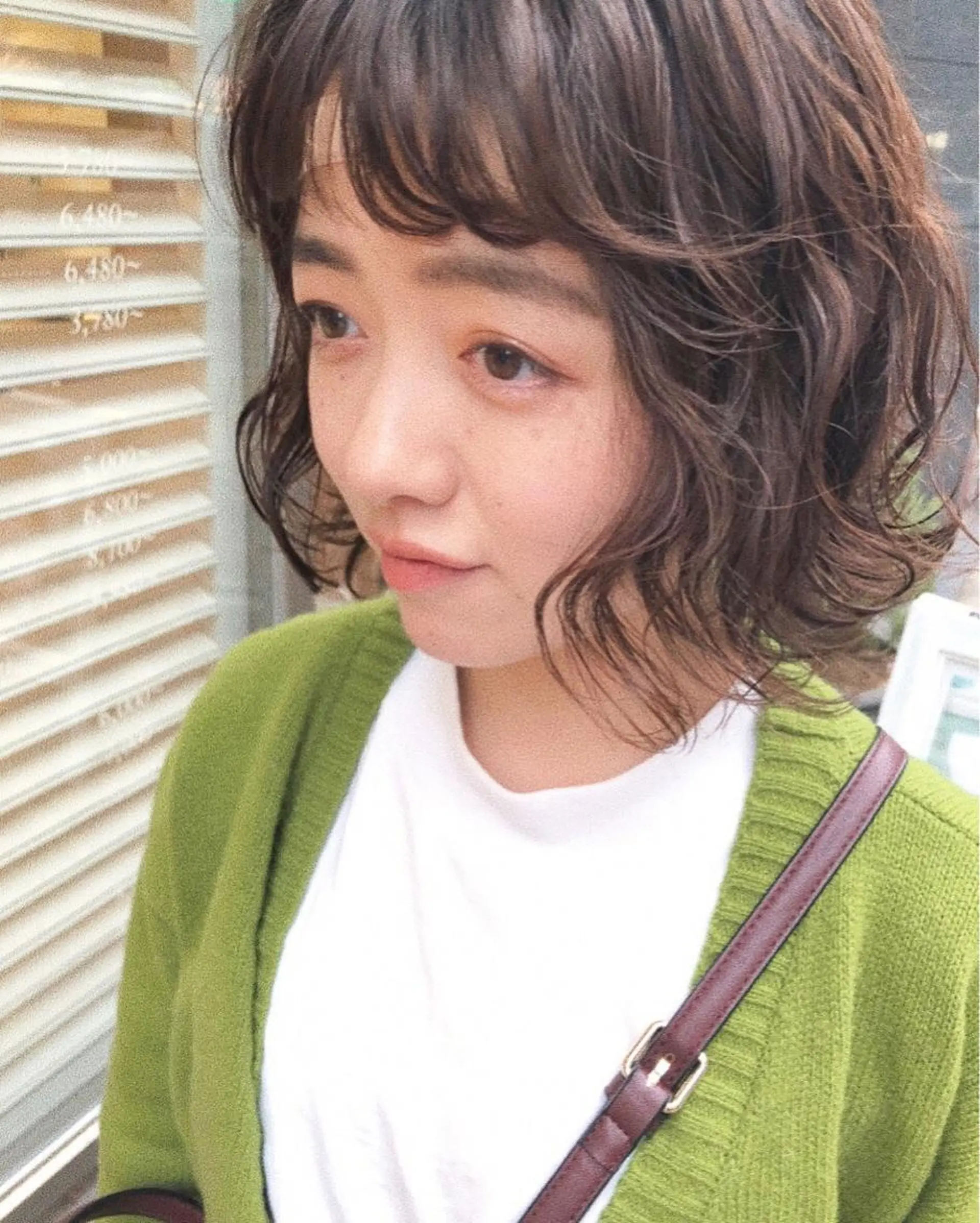 ミディアム カラー パーマ 渋谷/韓国風 西原直樹のヘアスタイル