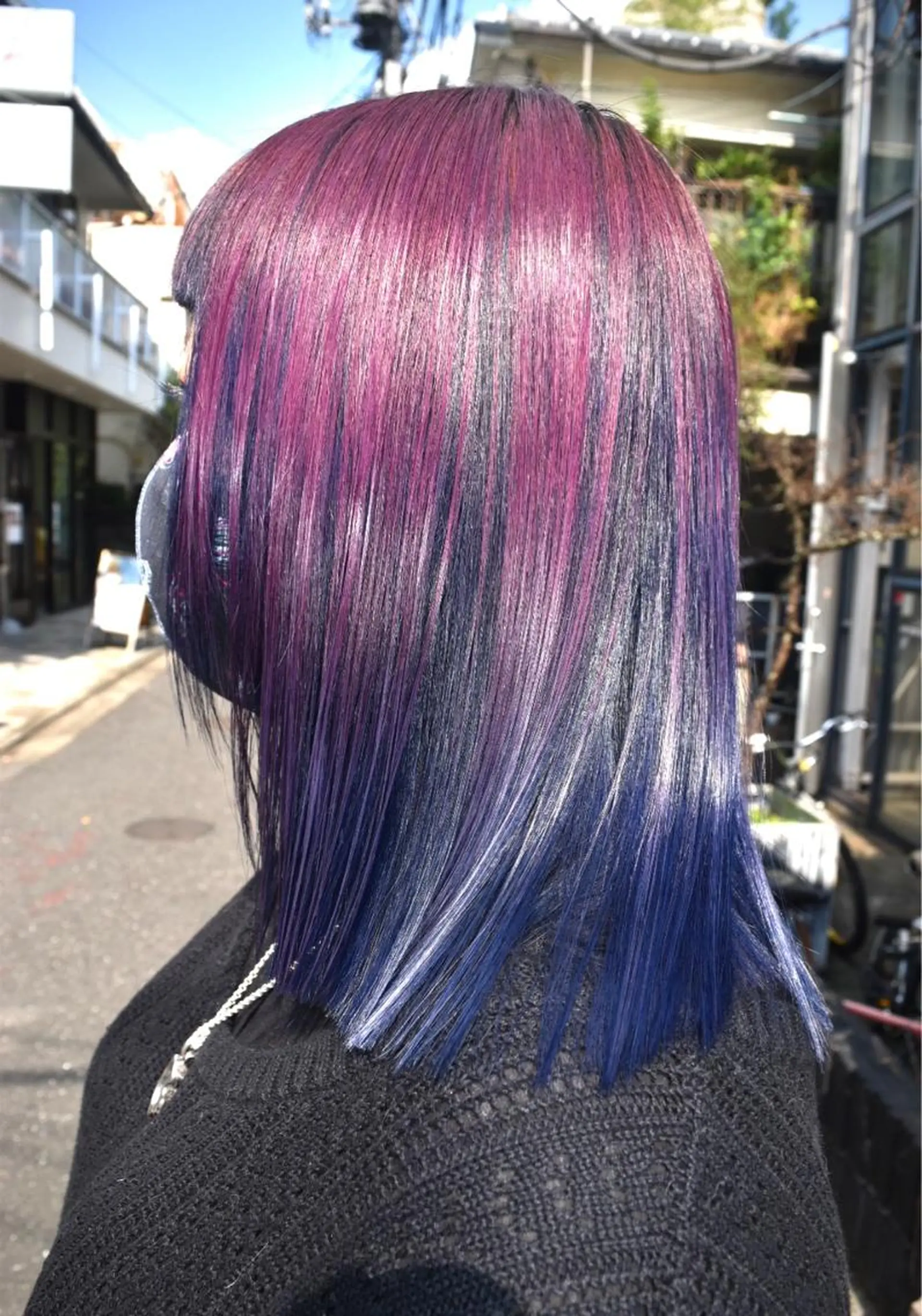 セミロング カラー Koichi Satoのヘアスタイル