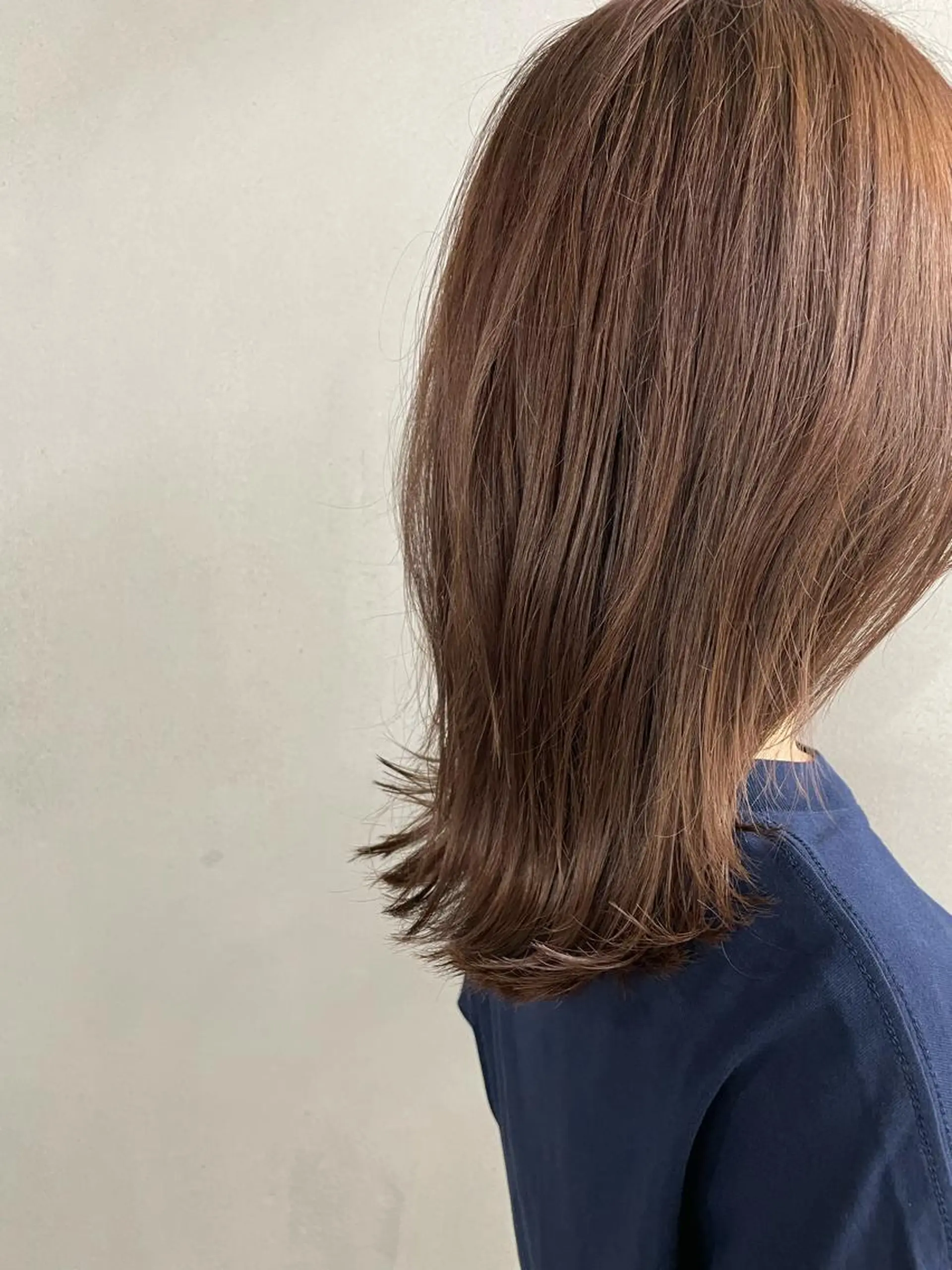 セミロング カラー パーマ ヘアアレンジ メンズ キッズ ネイル マツエク・マツパ アイブロウ アプリコットブラウン ブラウンカラー カラーマツエク ブラウン #tag 稗田綾加のヘアスタイル
