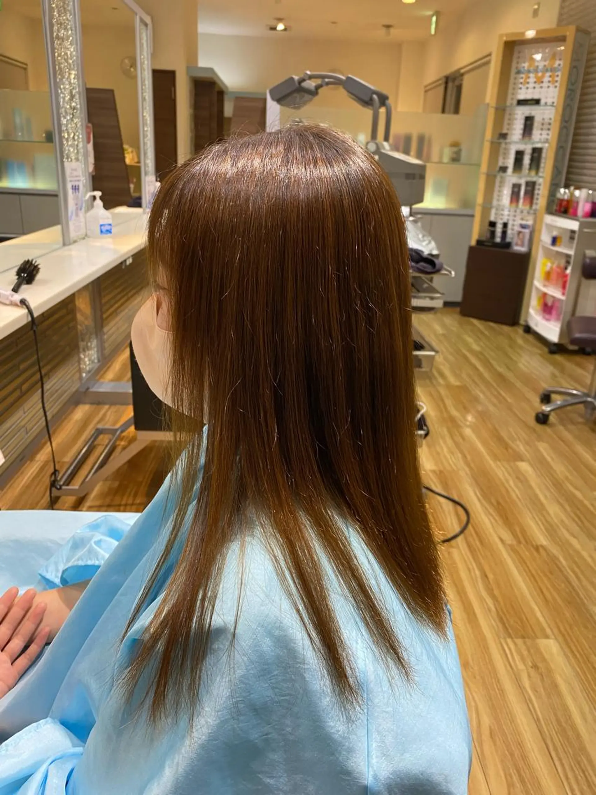 ロング パーマ 酸性ストレート ストレートパーマ 土井 祐之介のヘアスタイル