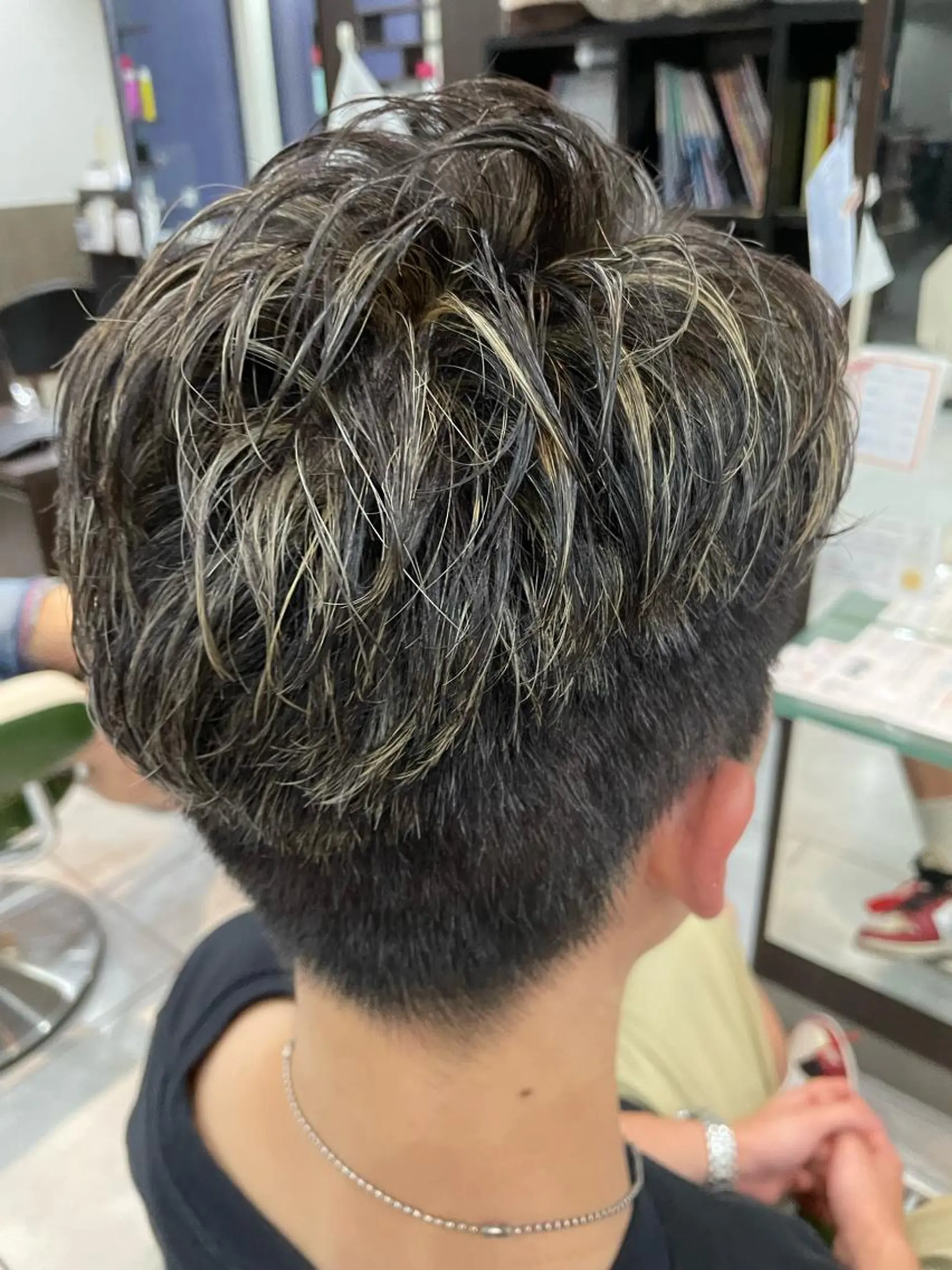 ショート カラー メンズ PROGRESS Harukiのヘアスタイル