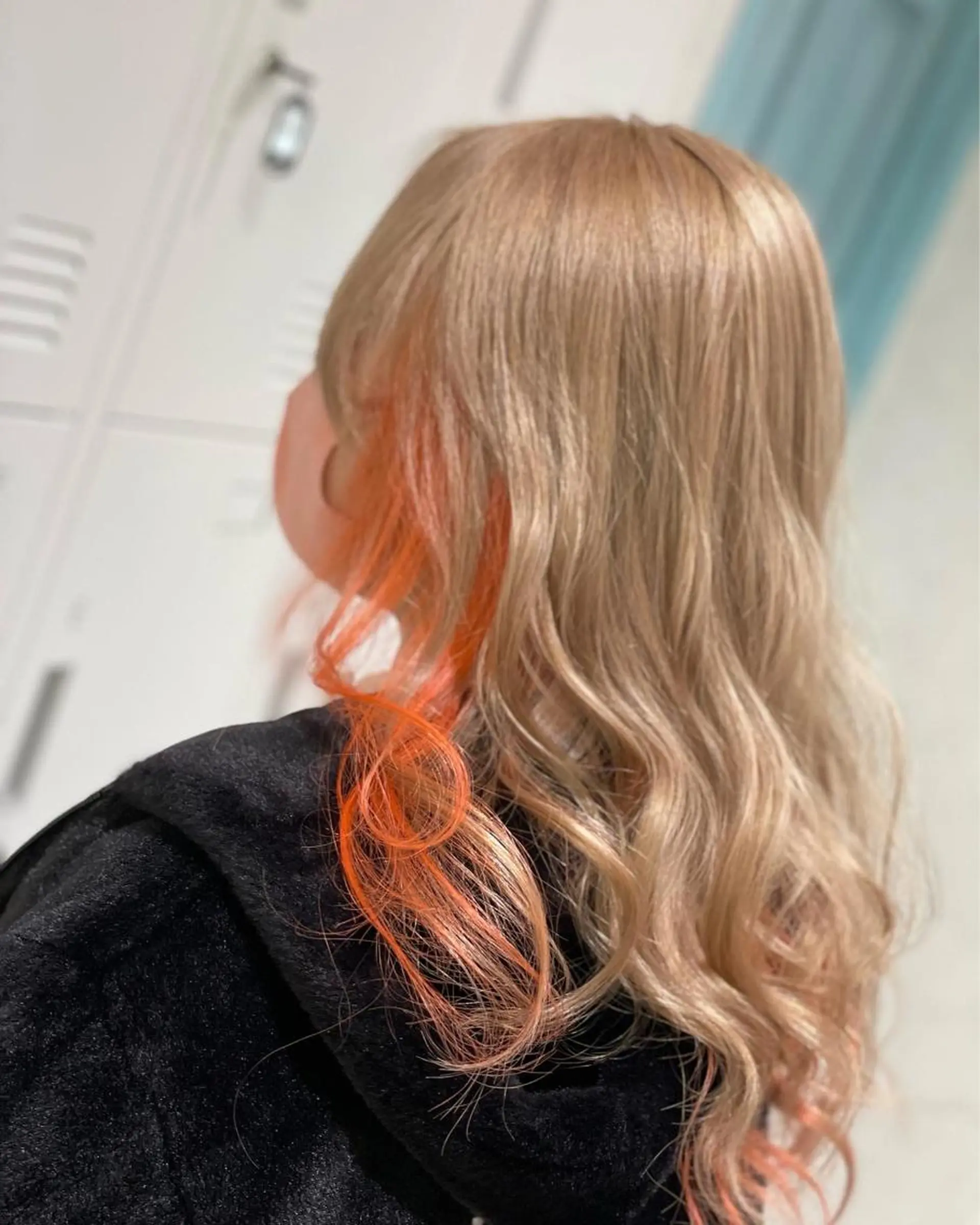 セミロング カラー ヘアアレンジ ベージュカラー ブリーチ ケアブリーチ ダブルカラー イヤリングカラー ヘアカラー トリートメント 髪質改善×ハイトーン 中田啄也のヘアスタイル