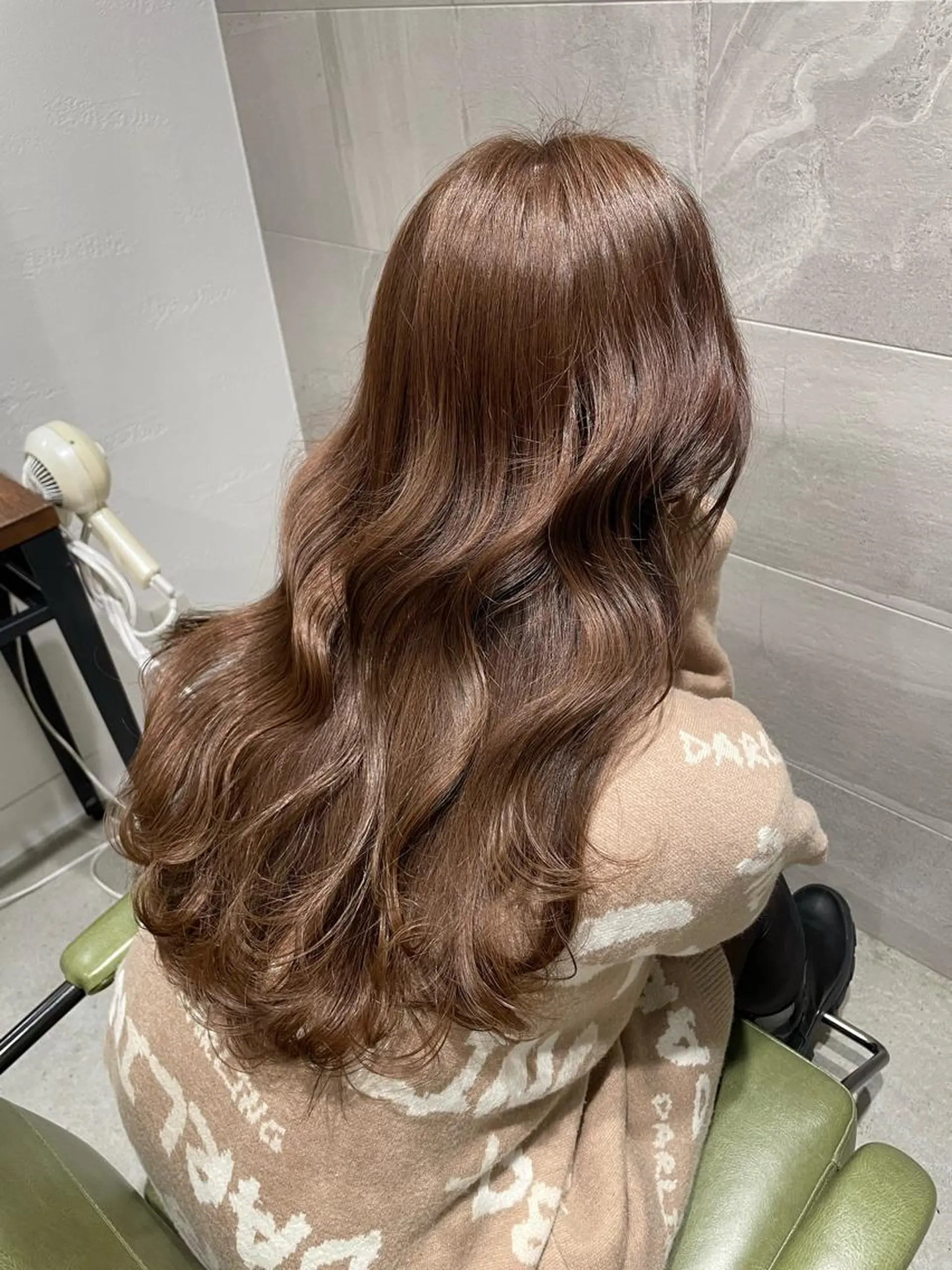 ロング レイヤーカット 似合わせ/レイヤー /顔まわり/池田歩樹のヘアスタイル