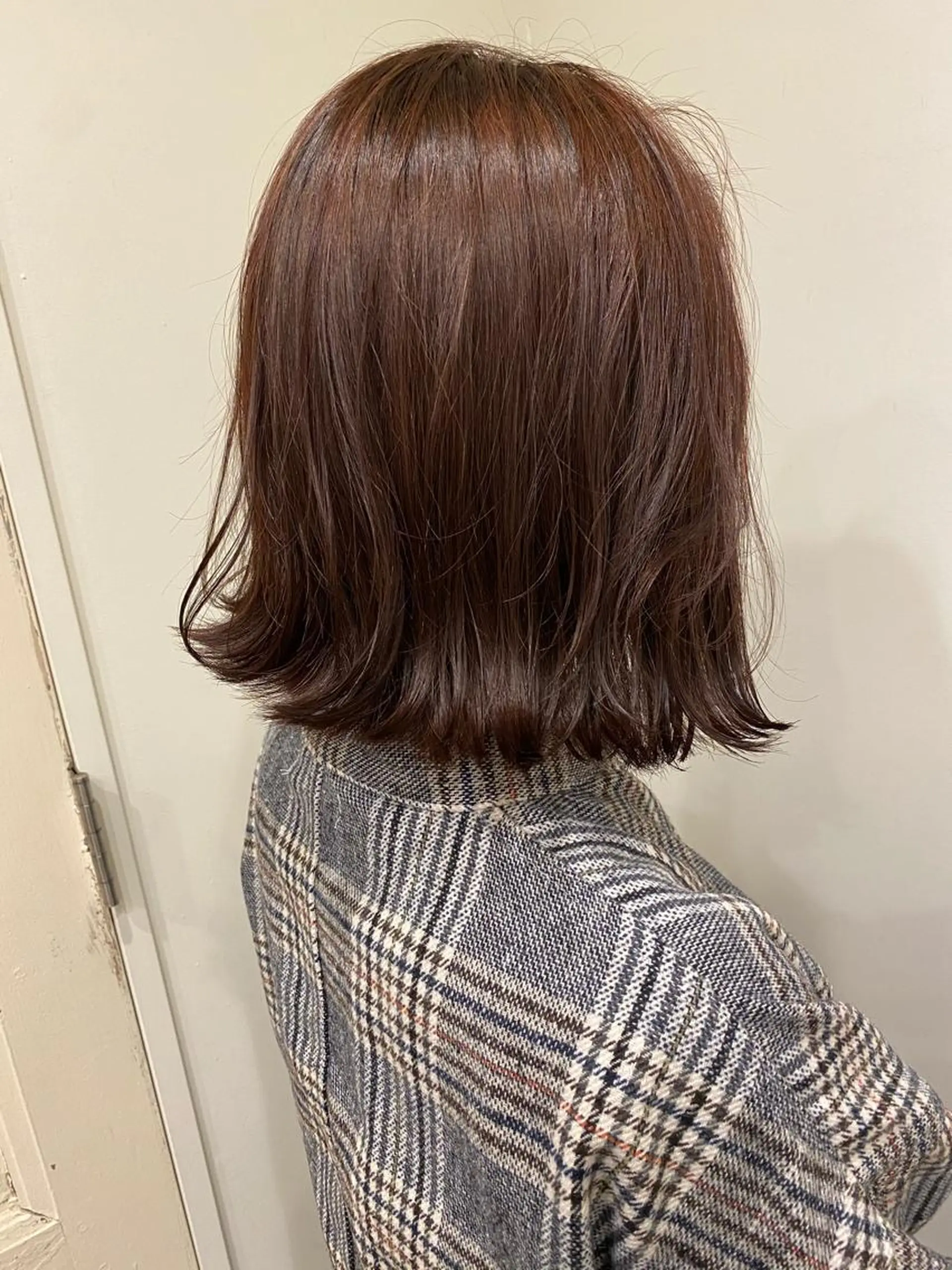 ショート カラー ブラウンカラー チョコレートブラウン 藤井マドカ ✂︎のヘアスタイル
