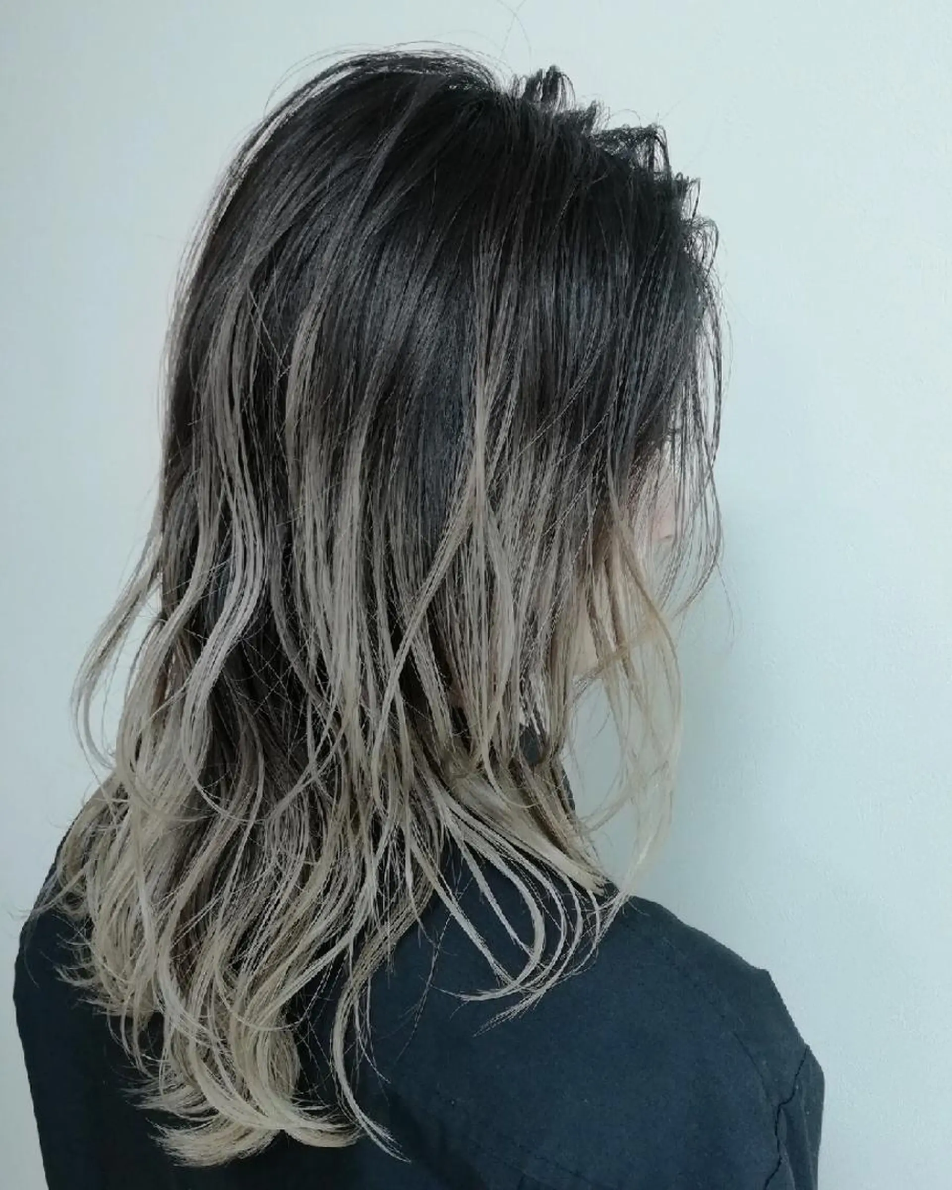 カラー セミロング 髪質改善/レイヤー Chere狭山のヘアスタイル