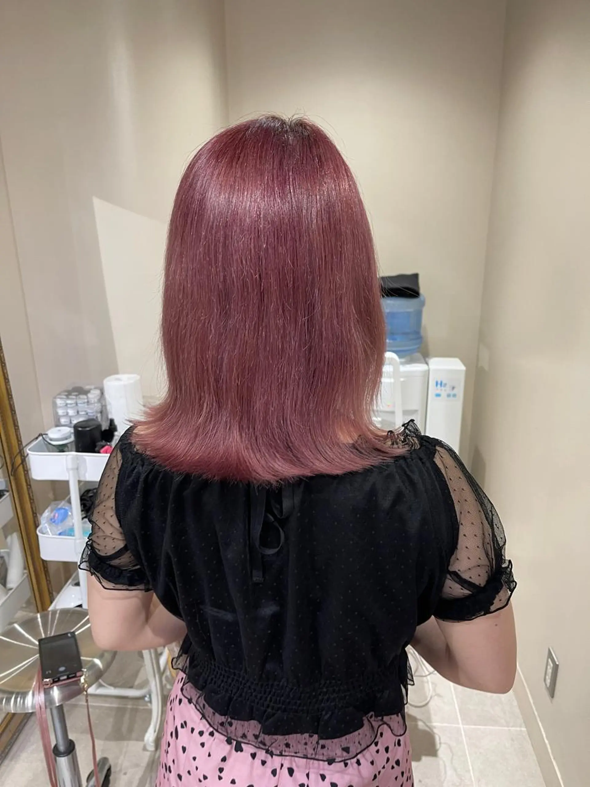 ミディアム カラー シールエクステ ブリーチ ケアブリーチ デザインカラー ハイトーンカラー ヘアカラー トリートメント 渋谷🤍ブリーチの神 🤍Yudaiのヘアスタイル