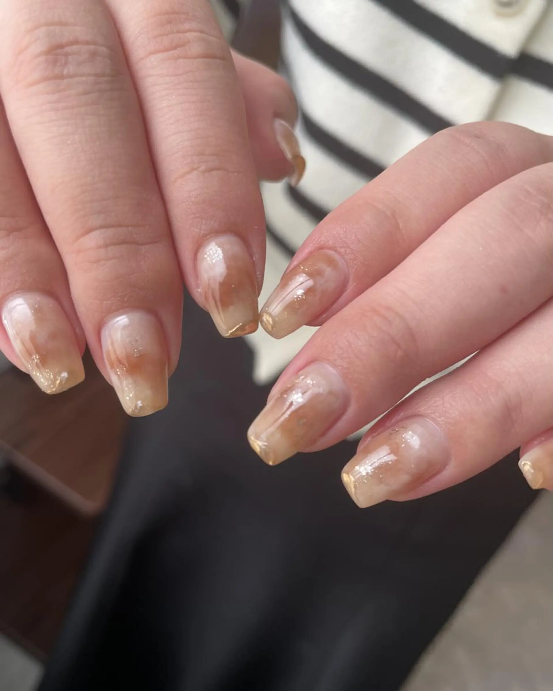 ショート ハンドネイル ネイルサロン Noëlのネイルデザイン