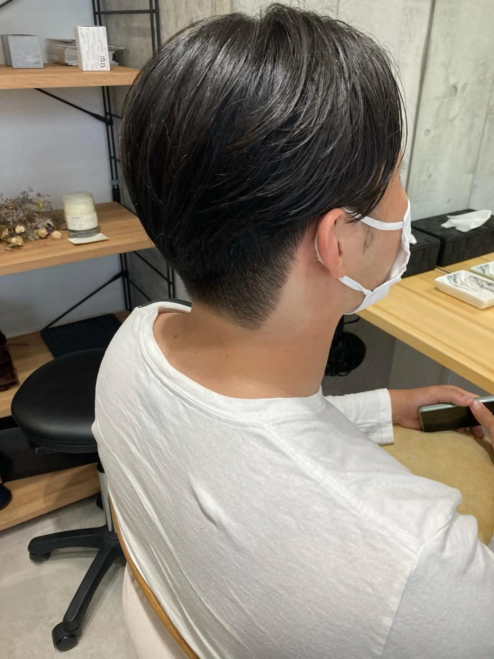 メンズ カット ✨色持ちの良い艶 カラー✨蟹江真世のヘアスタイル