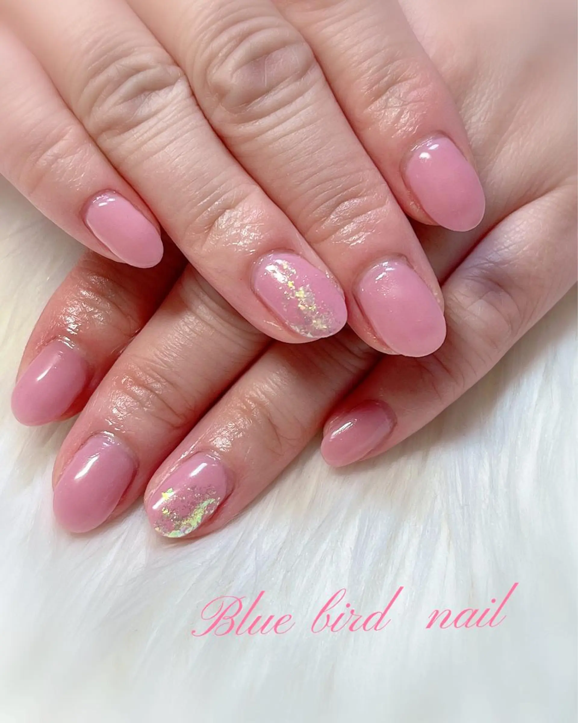 ネイル ハンドネイル Blue bird  nailのネイルデザイン