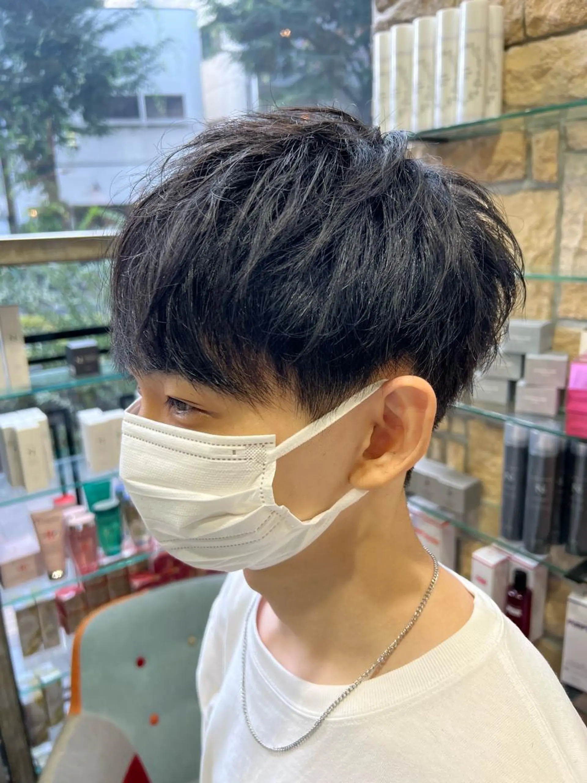 メンズ メンズカット松戸/韓 国/メンズパーマ航太のヘアスタイル